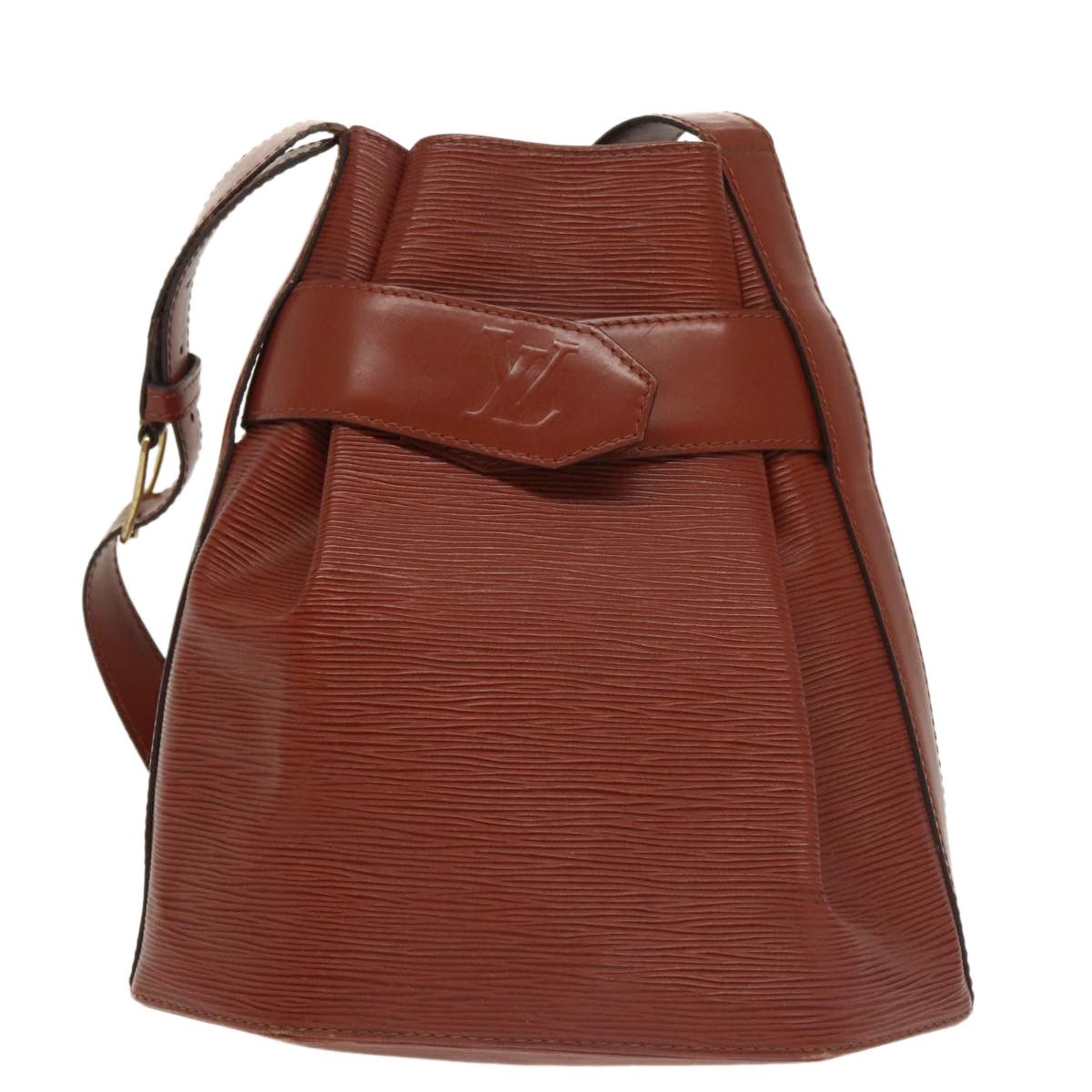 Louis Vuitton Sac D'épaule Brown Leather Shoulder Bag (Pre-Owned) Size ONE SIZE - 1 Thumbnail