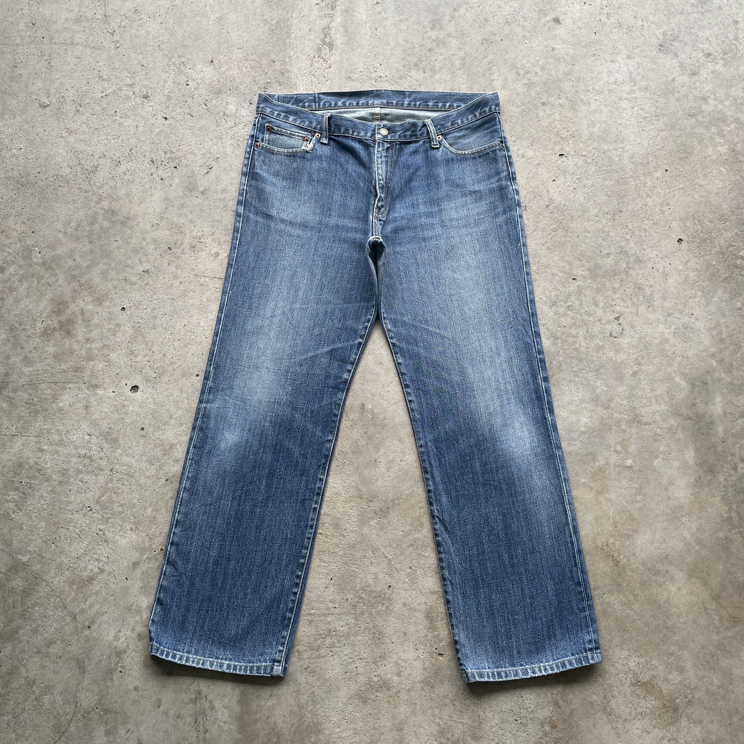 Japanese Brand × Vintage VINTAGE JAPANESE JEANS FADED DENIM PANTS W37x30 Size US 37 - 2 Thumbnail
