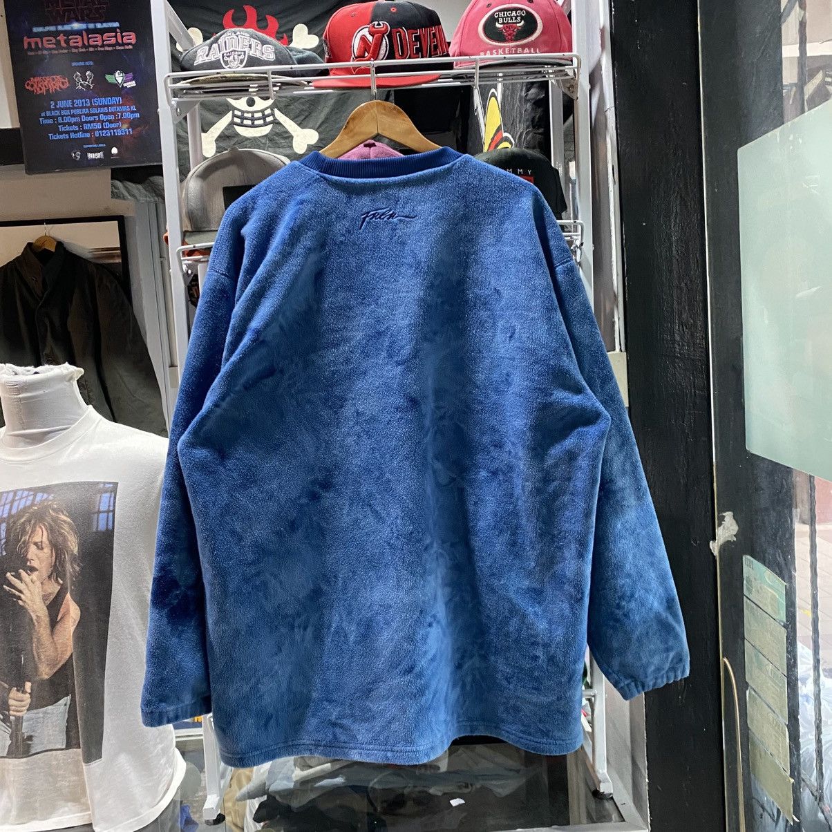 Fubu × Vintage Vintage Fubu Fleece Blue Dye Sweatshirts Size US XL / EU 56 / 4 - 2 Thumbnail