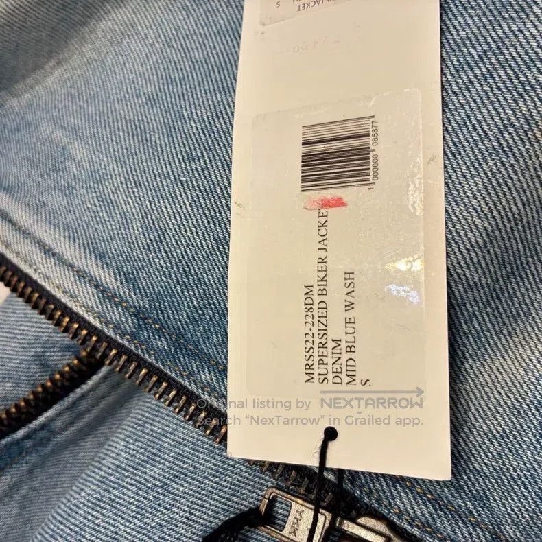 Martine Rose Martine Rose Washed Denim Jacket Coat Size US S / EU 44-46 / 1 - 9 Thumbnail