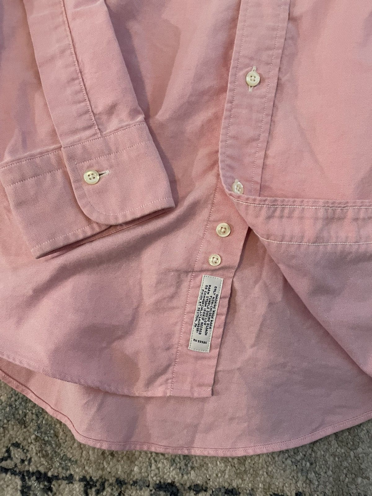 Brooks Brothers × Michael Bastian American-Made Oxford Cloth Button-Down Dress Shirt Size US L / EU 52-54 / 3 - 5 Thumbnail