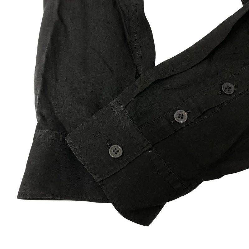 Yohji Yamamoto Yohji Yamamoto pour homme 22AW Gathered Back Layered Shirt Size US M / EU 48-50 / 2 - 5 Thumbnail