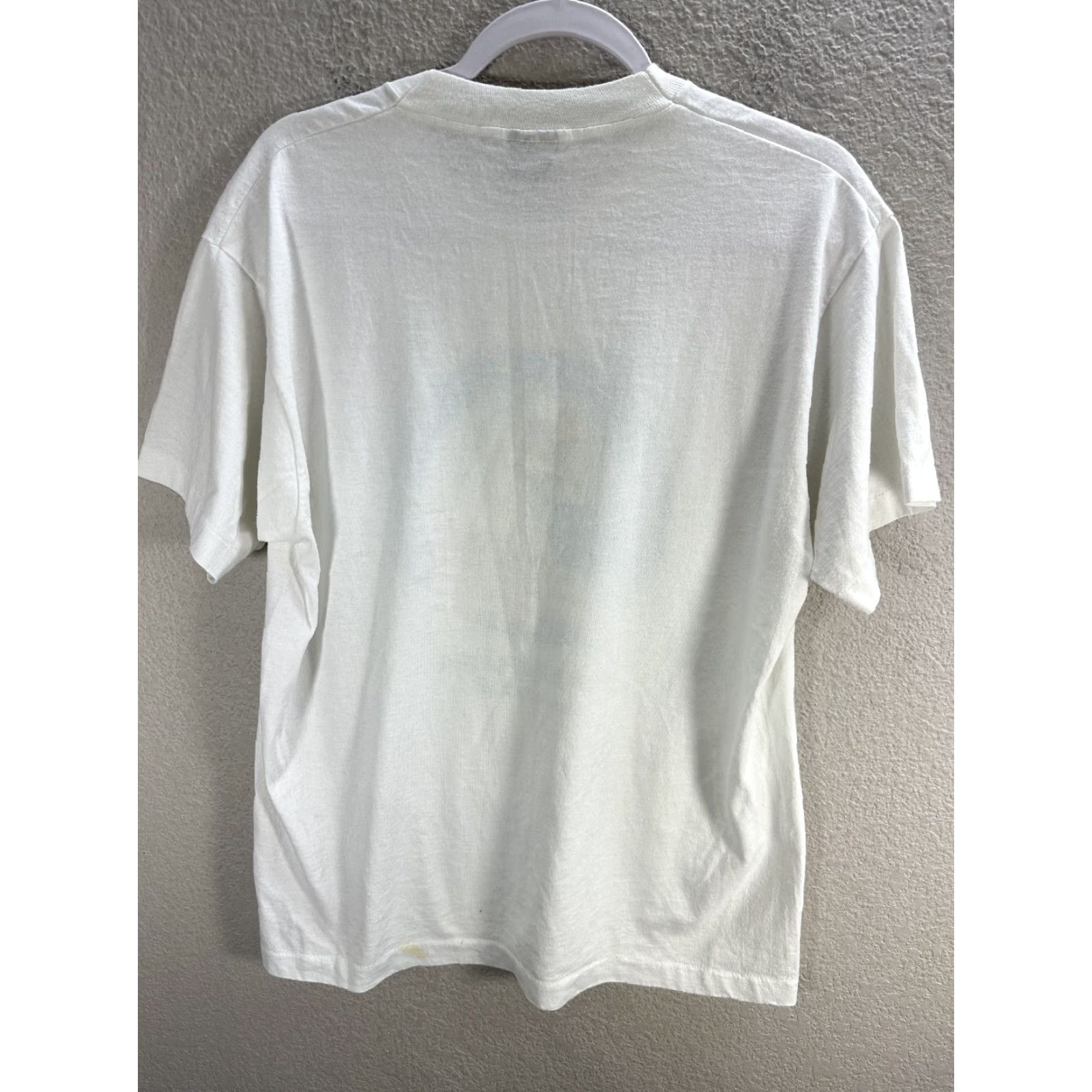 Vintage Vtg Screen Stars Operation Desert Storm Saudi Arabia Single Stitch T-Shirt Sz XL Shirt Mens White 90s Graphic Print Size US XL / EU 56 / 4 - 5 Thumbnail