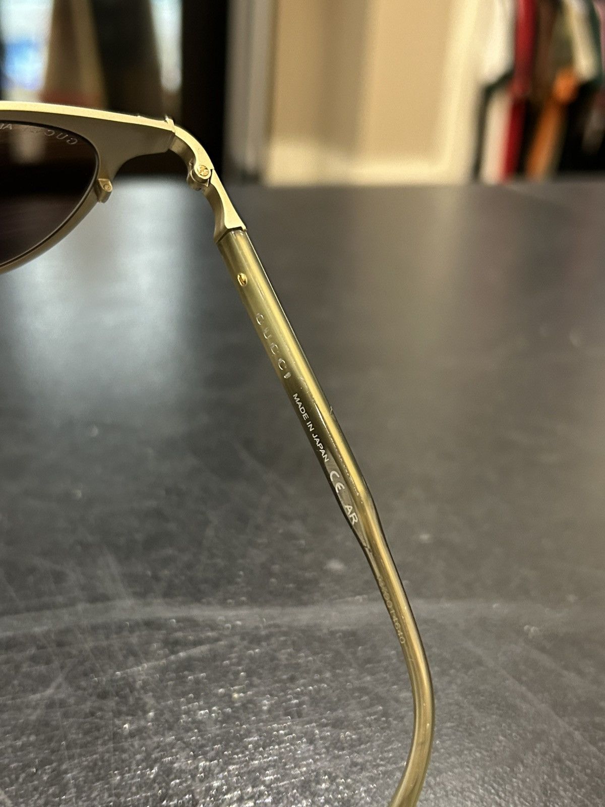 Gucci Gucci AR Titanium Sunglasses Size ONE SIZE - 6 Thumbnail