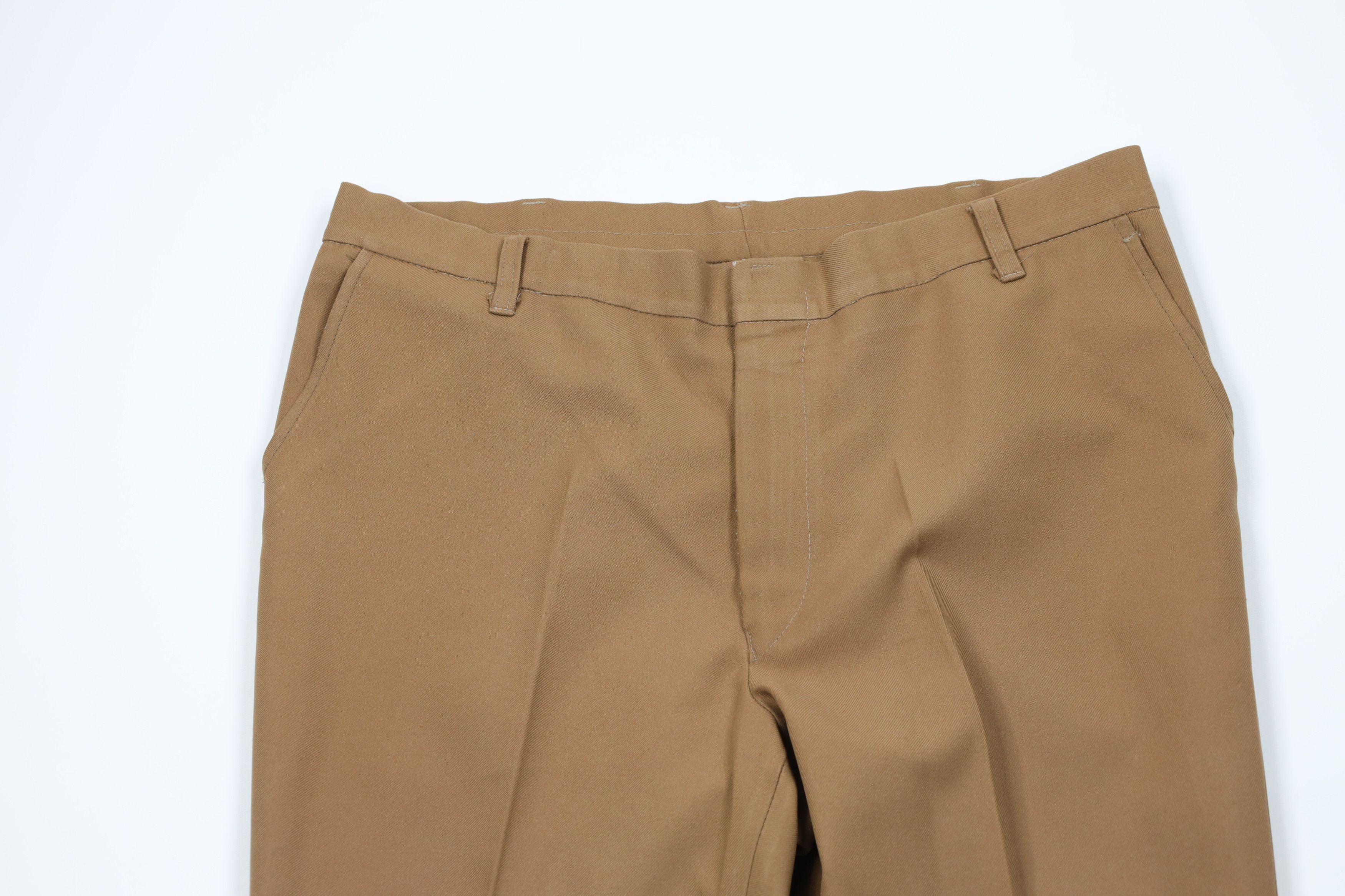 Vintage Vintage 70s Streetwear Knit Bell Bottoms Pants Brown USA Size US 38 / EU 54 - 2 Thumbnail