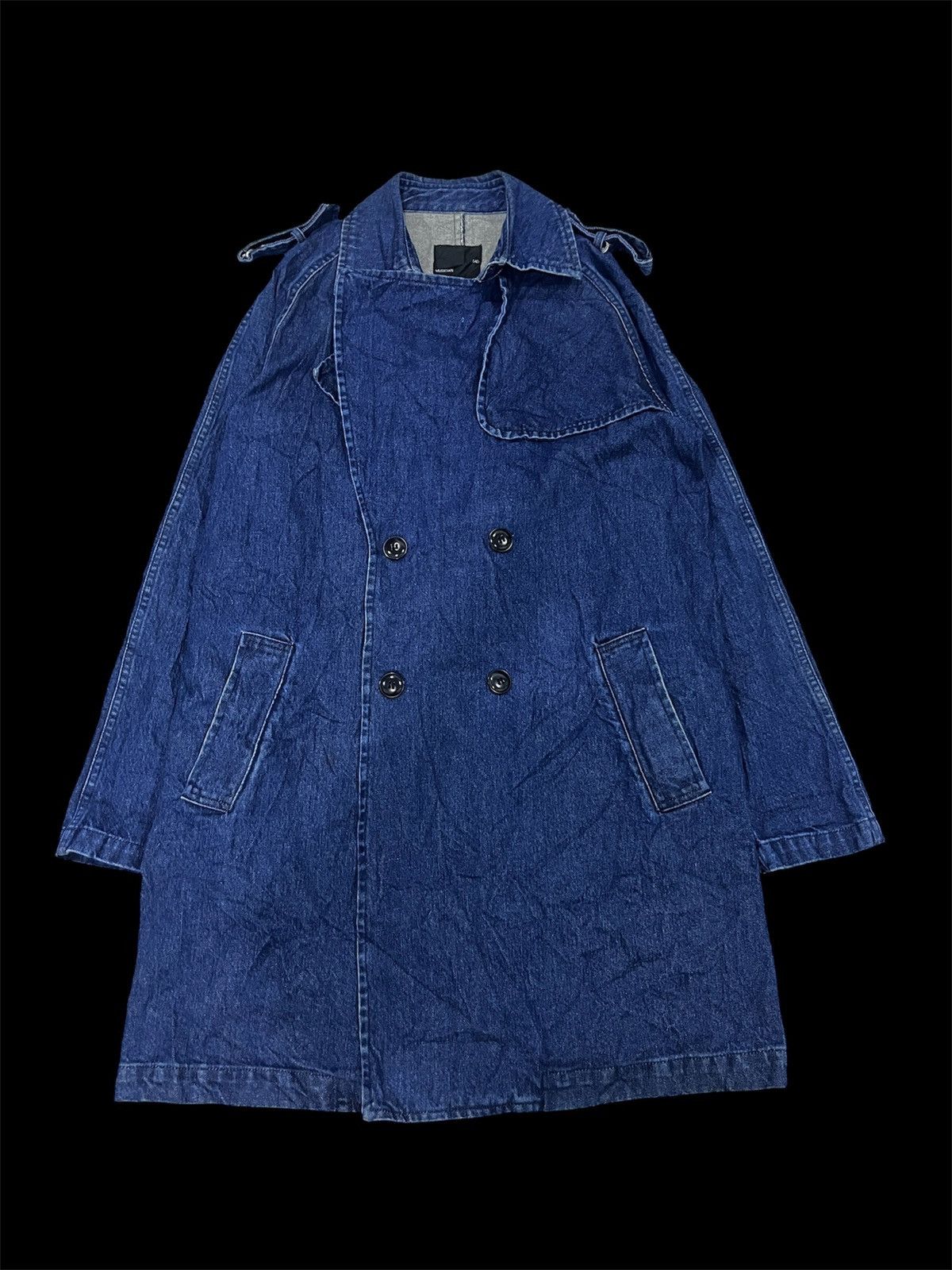 Lad Musician ARCHIVE LAD MUSICIAN DENIM COAT JACKET Size US L / EU 52-54 / 3 - 5 Thumbnail