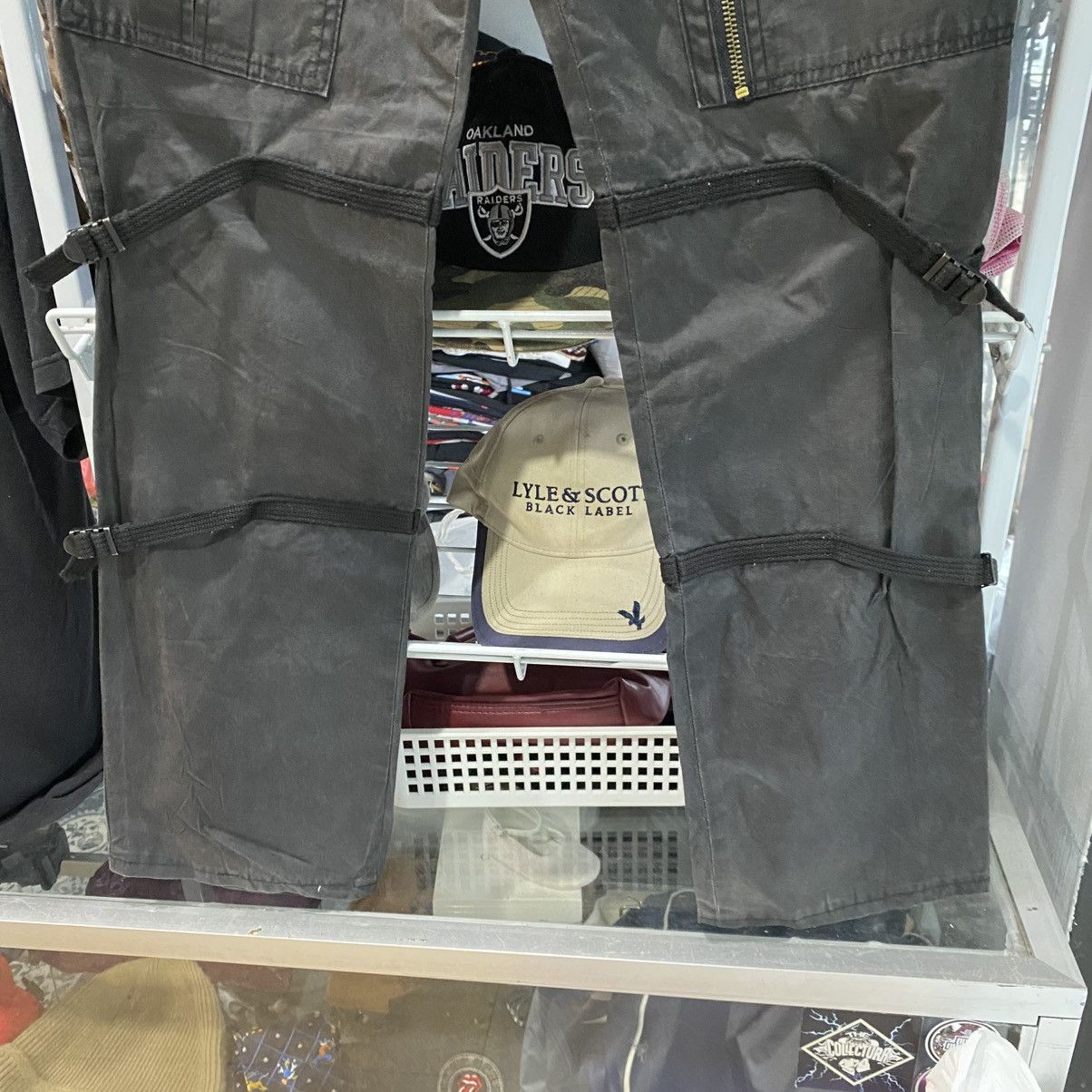 ABAHOUSE Japanese Abahouse Bondage Cargo Semantic Denim Rare Design Size US 32 / EU 48 - 5 Thumbnail