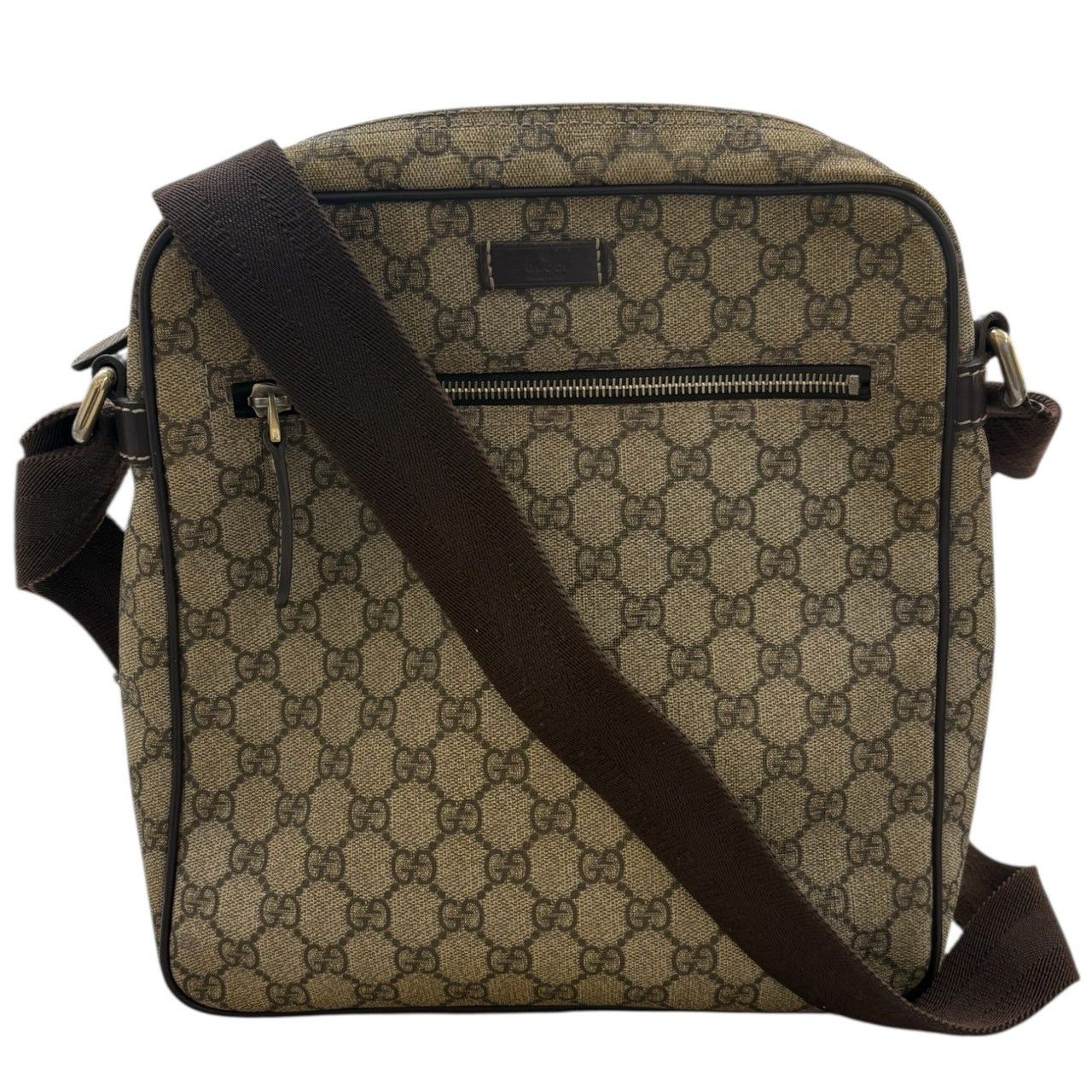Gucci Gucci Gucci GG Supreme Canvas Shoulder Bag Textile Shoulder Bag 201448 DUTY FREE for USA Size ONE SIZE - 1 Thumbnail