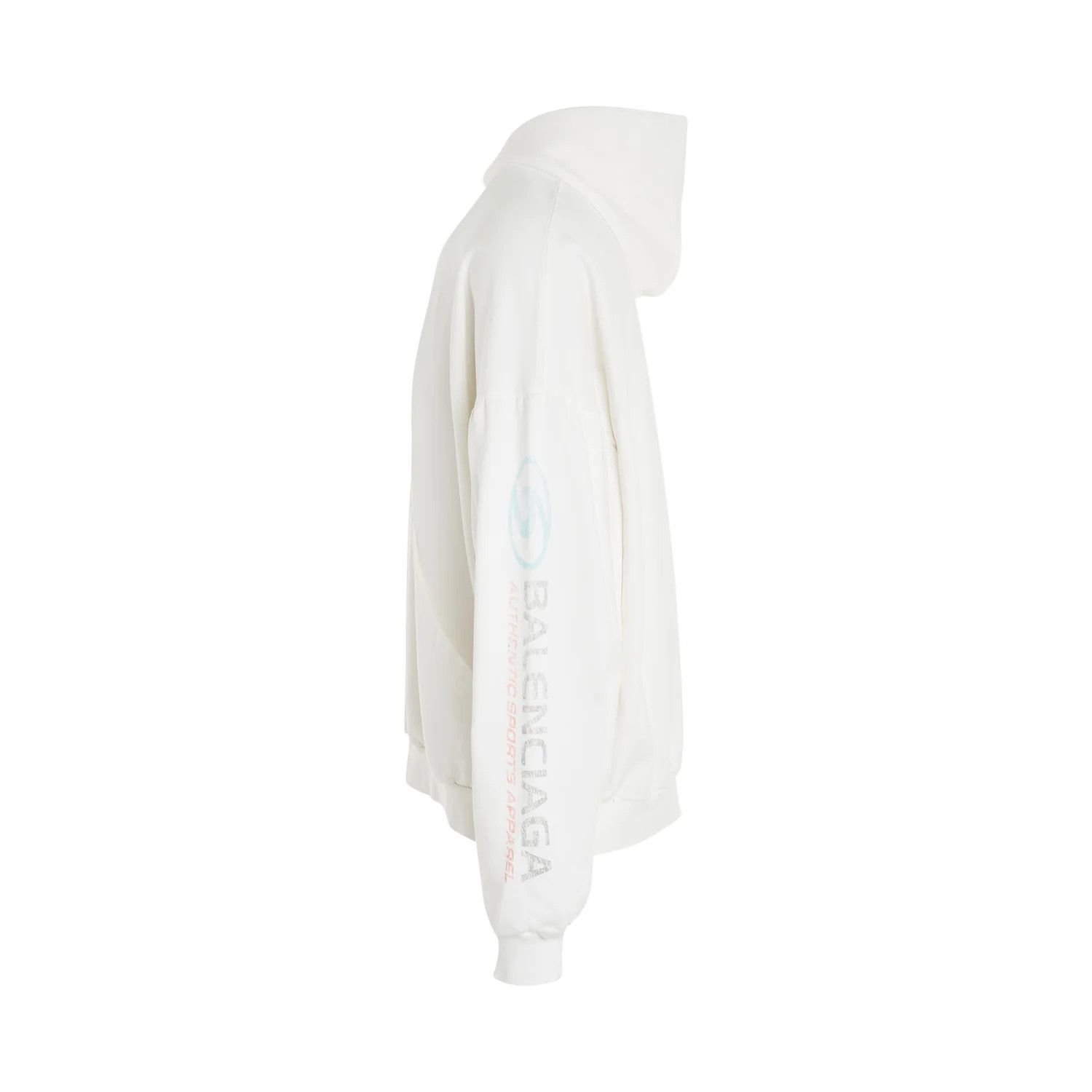 Balenciaga o1mris0824 Hoodie in White Size US S / EU 44-46 / 1 - 2 Thumbnail