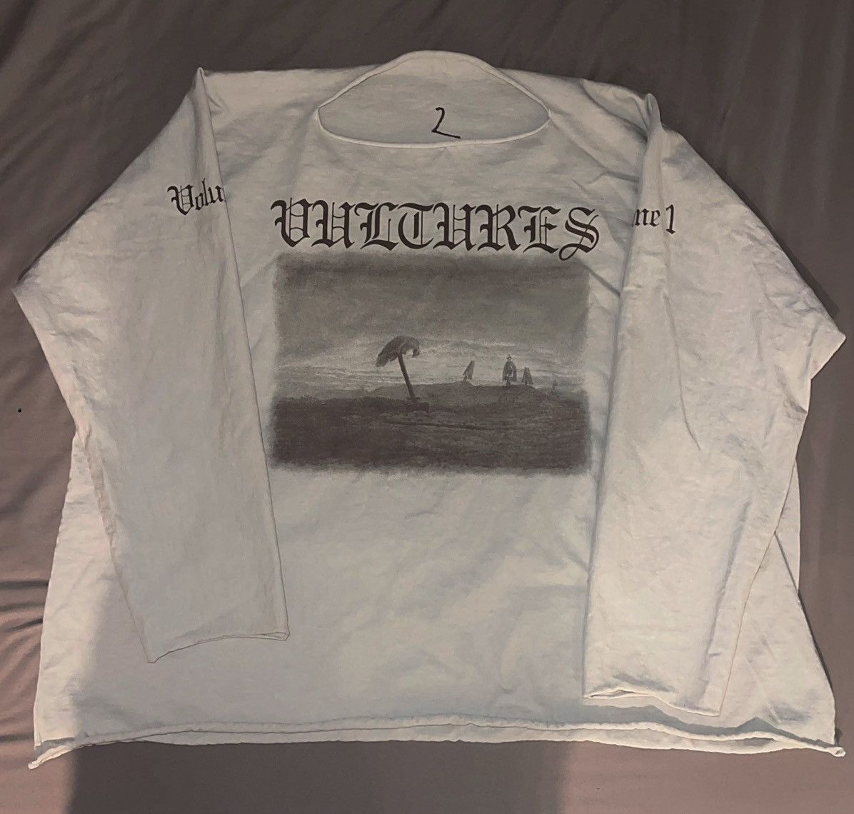 Yeezy Yeezy “Vultures” Long Sleeve T-Shirt Size US XL / EU 56 / 4 - 1 Thumbnail