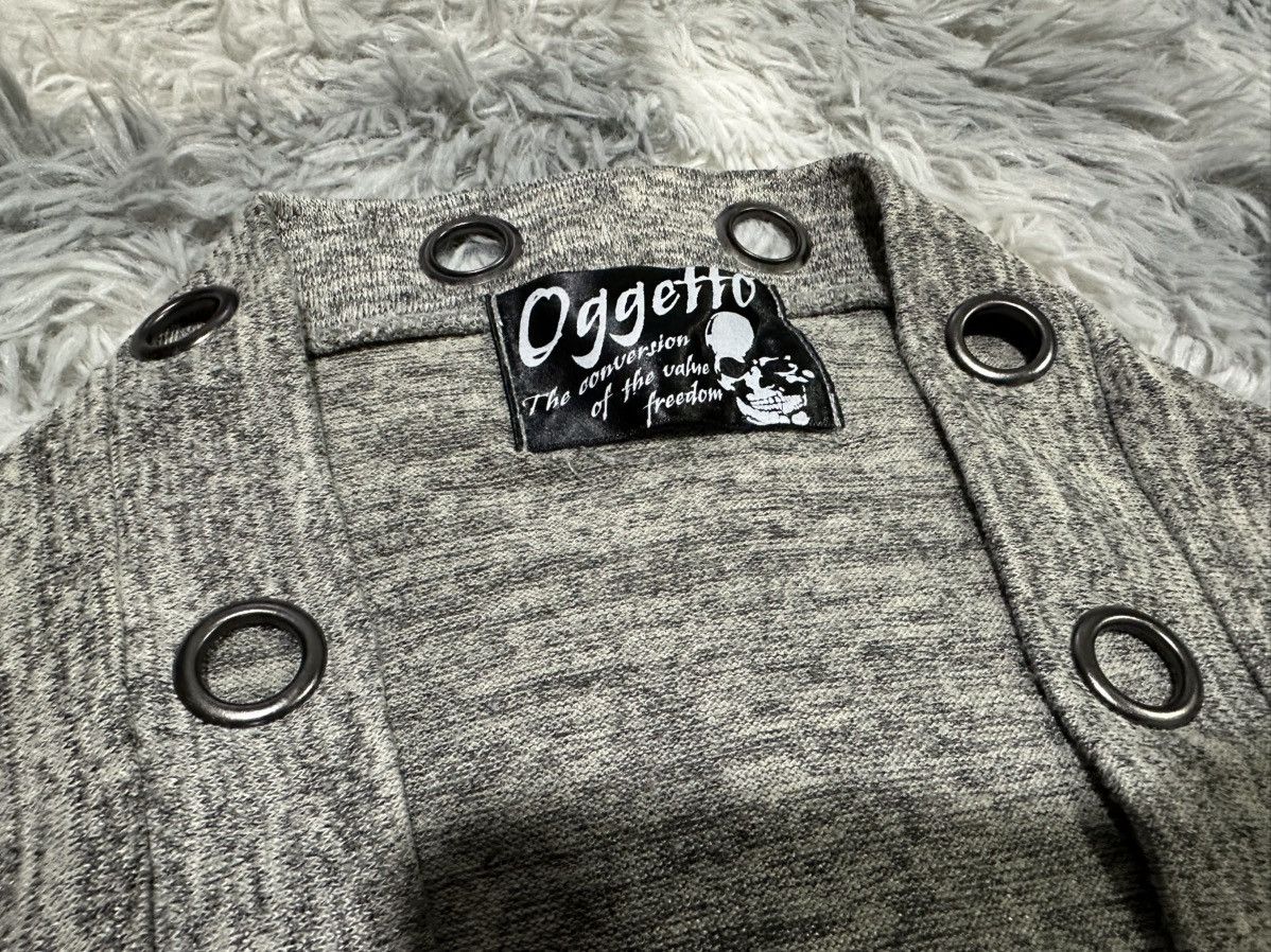 If Six Was Nine 🔥Sick Y2K Orgetto Batwing Cardigan Poem Cross Skull Punk Got Size US XL / EU 56 / 4 - 7 Thumbnail