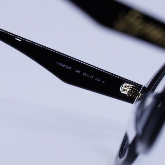 Loewe 🕶️ New Loewe LW50053F 001 Eyeglasses - Shiny Black Frame Size ONE SIZE - 6 Thumbnail