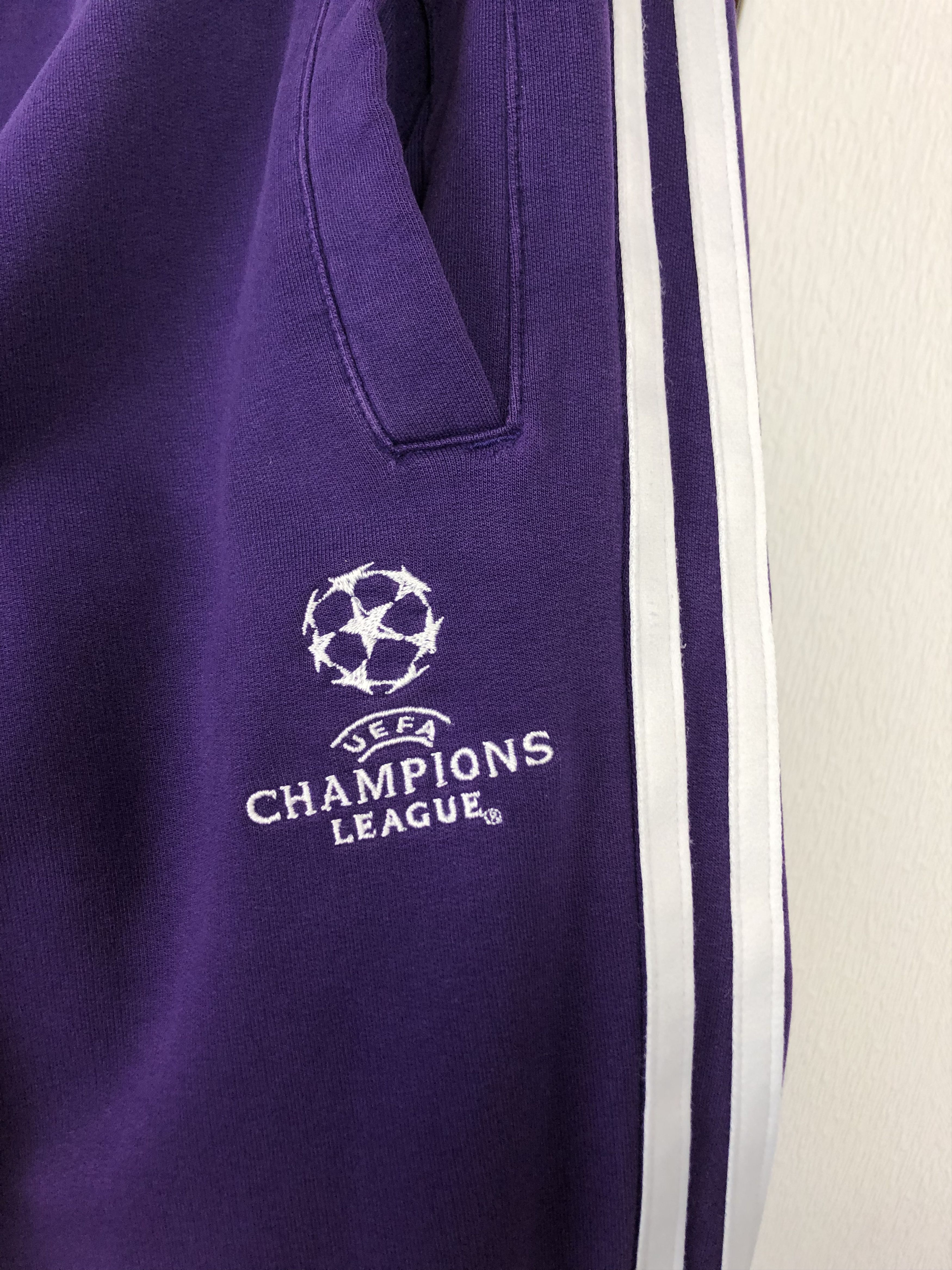 Adish Vintage Adidas Real Madrid Football Pants Sweatpants L Size US 34 / EU 50 - 2 Thumbnail
