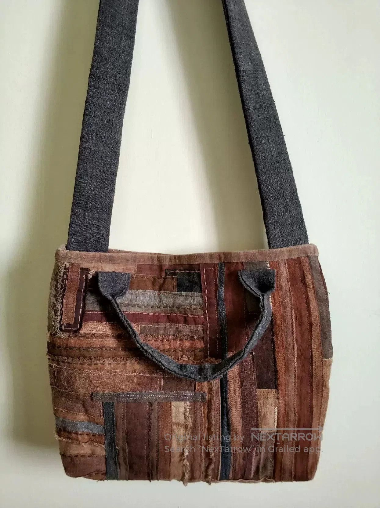 Uma Wang Handmade Artisan Bag with Unique Pattern. Size ONE SIZE - 1 Thumbnail