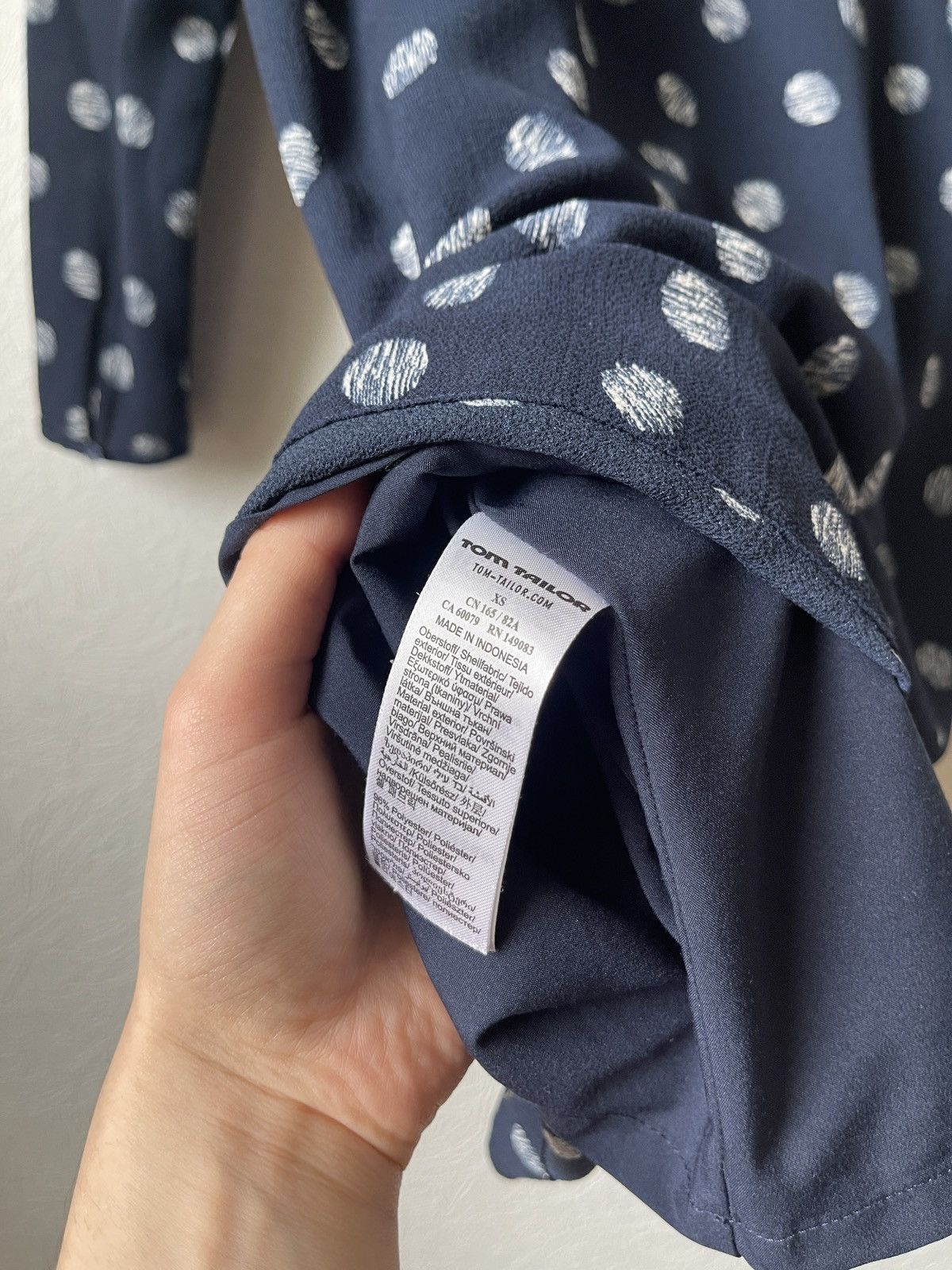 Tom Tailor × Vintage Light Dress Size XS / US 0-2 / IT 36-38 - 6 Thumbnail
