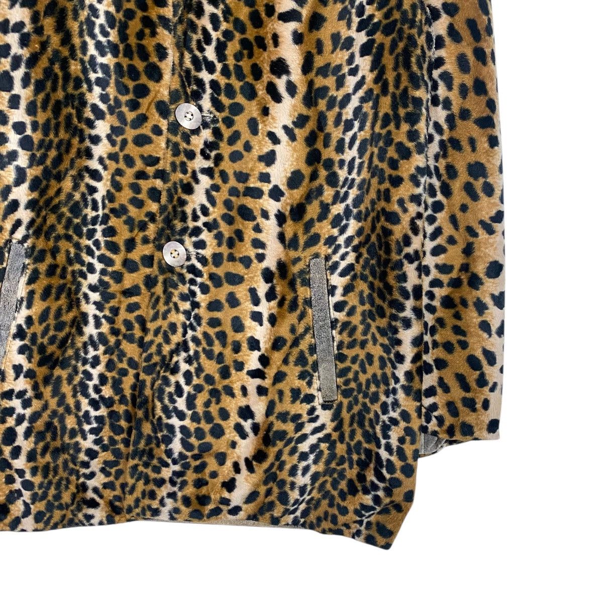 Designer Vintage Pilerria leopard revesable coat jacket Size US M / EU 48-50 / 2 - 4 Thumbnail