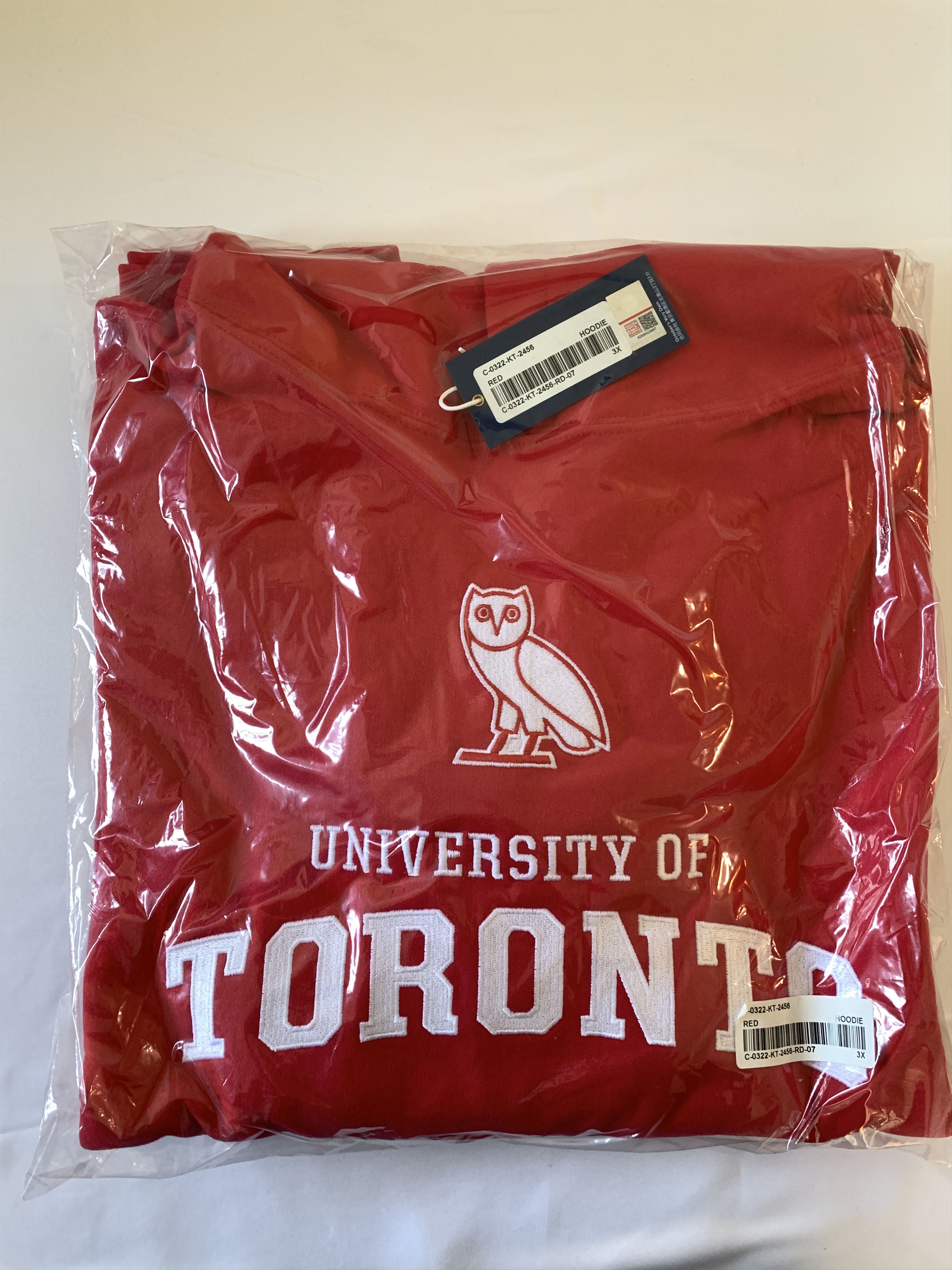 Drake OVO® / U OF T UNIVERSITY HOODIE XXXL Size US XXL / EU 58 / 5 - 1 Thumbnail