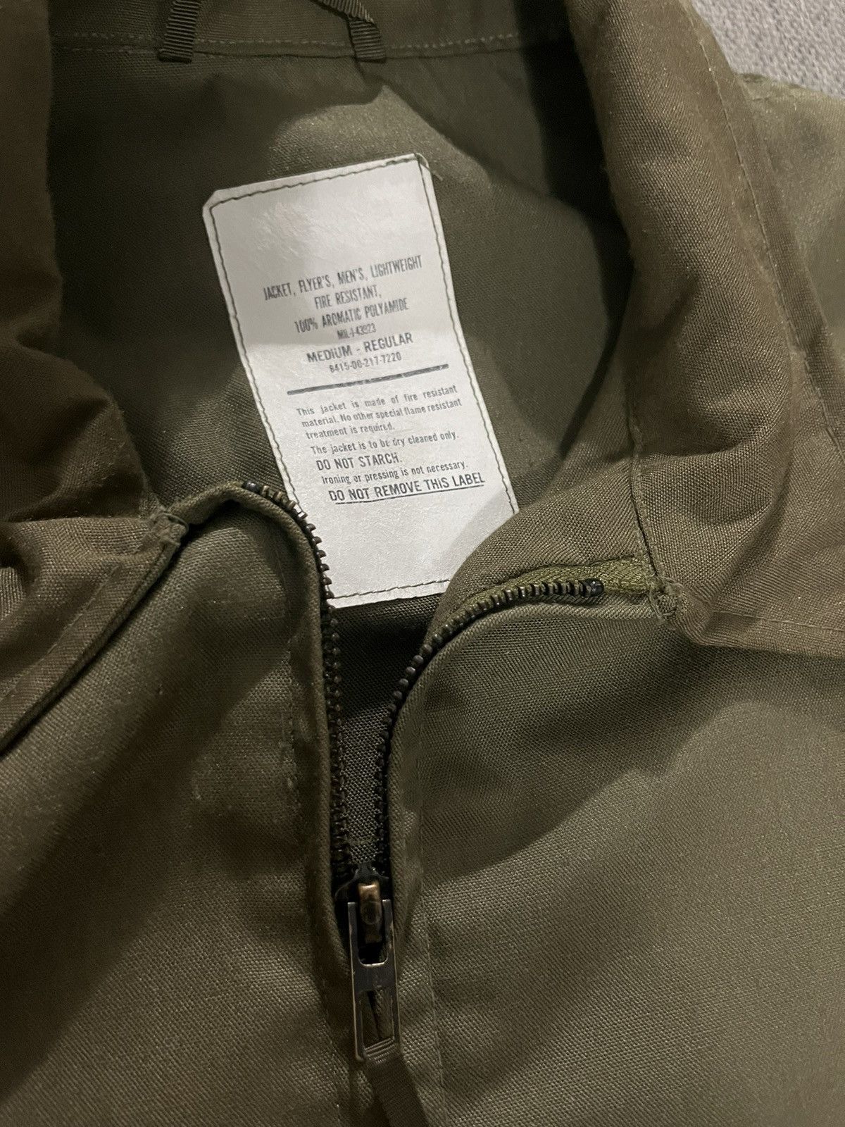 Vintage Vintage Military Jacket Flyers Lightweight Size US M / EU 48-50 / 2 - 4 Thumbnail