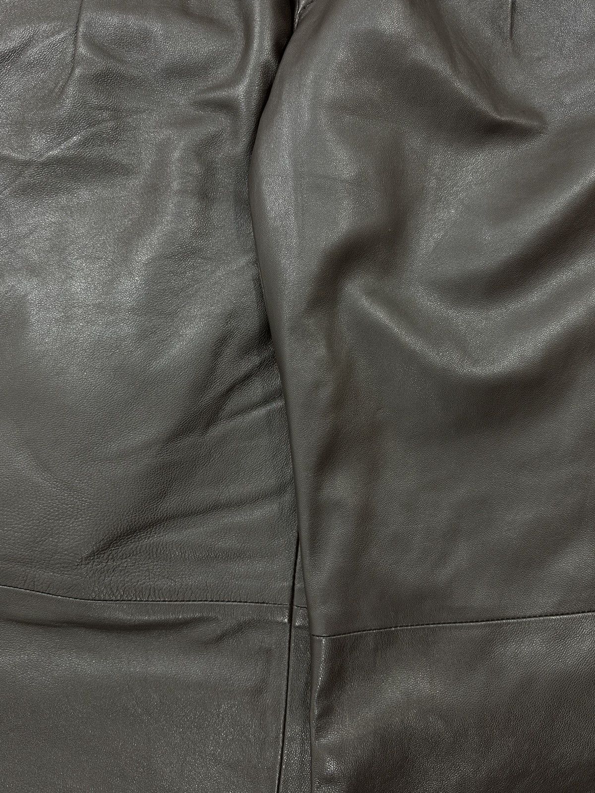 Raf Simons Raf Simons - 1998 Unreleased Leather Pants Size US 36 / EU 52 - 5 Thumbnail