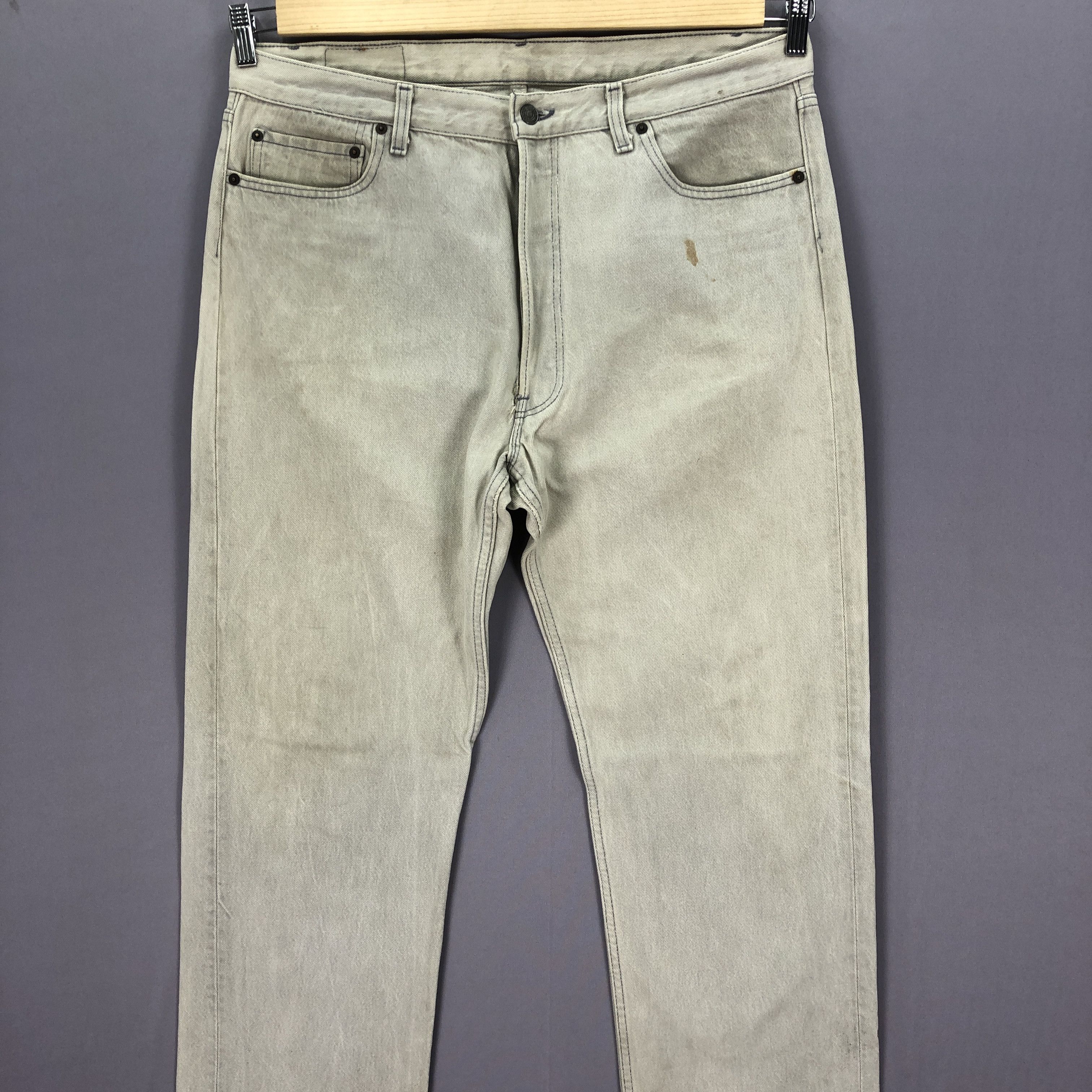 Levi's Vintage Levis 501 Jeans Levi's Faded Gray Ash Denim Pants Size US 36 / EU 52 - 3 Thumbnail