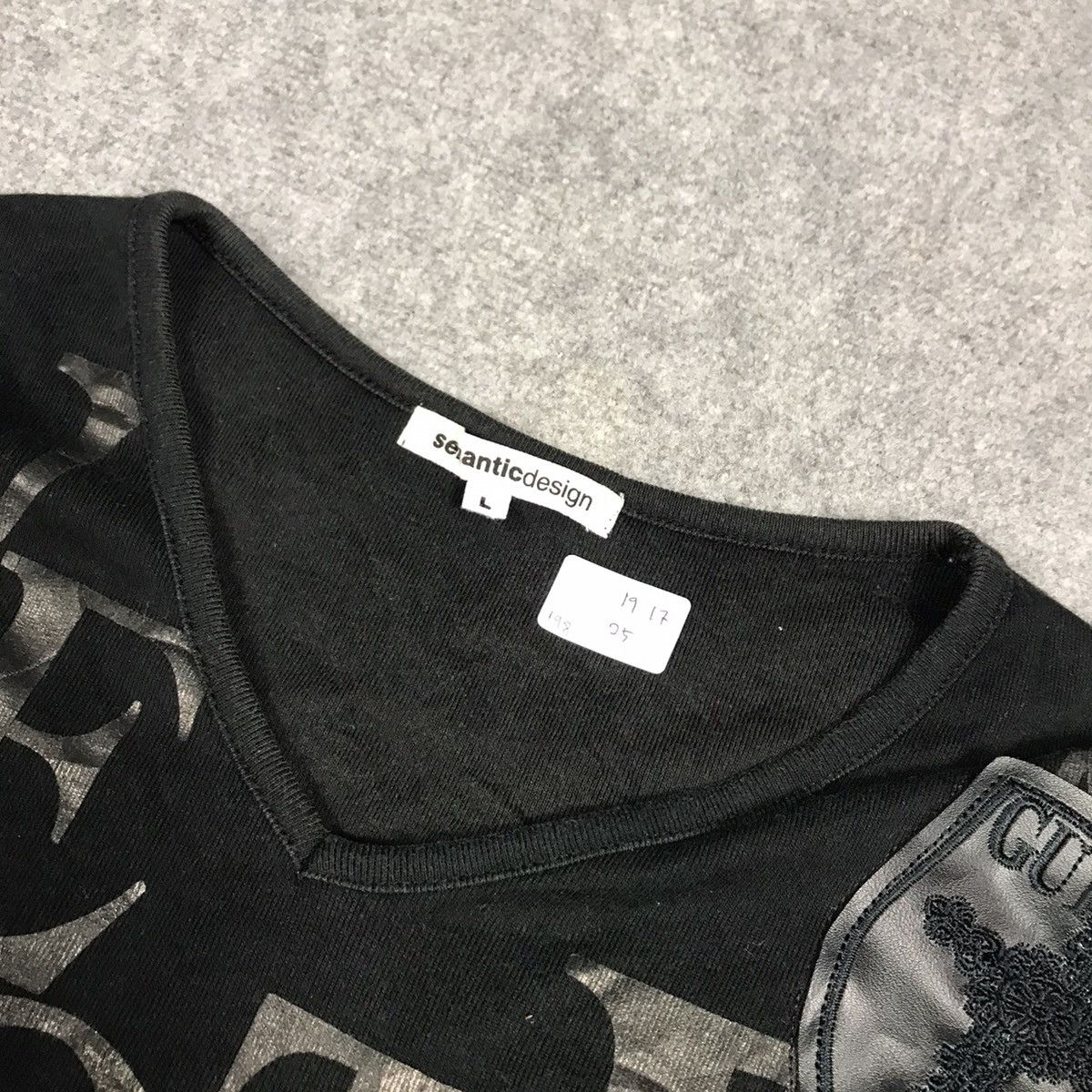 14th Addiction × Japanese Brand × Le Grande Bleu (L.G.B.) SEMANTICDESIGN JAPAN RARE IF SIX WAS NINE STYLE TSHIRT Size US L / EU 52-54 / 3 - 5 Thumbnail