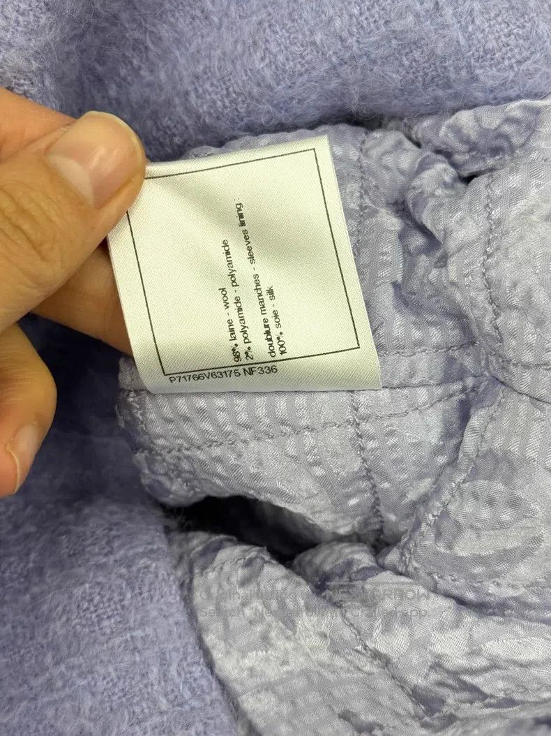 Chanel Chanel Taro purple lapel double-breasted jacket Size XS / US 0-2 / IT 36-38 - 7 Thumbnail