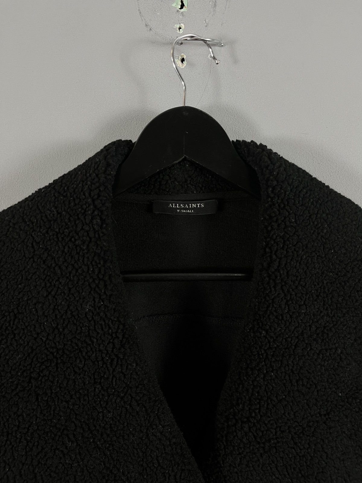 Allsaints Vintage Allsaints Charcoal Bora Jacket Size XS / US 0-2 / IT 36-38 - 3 Thumbnail