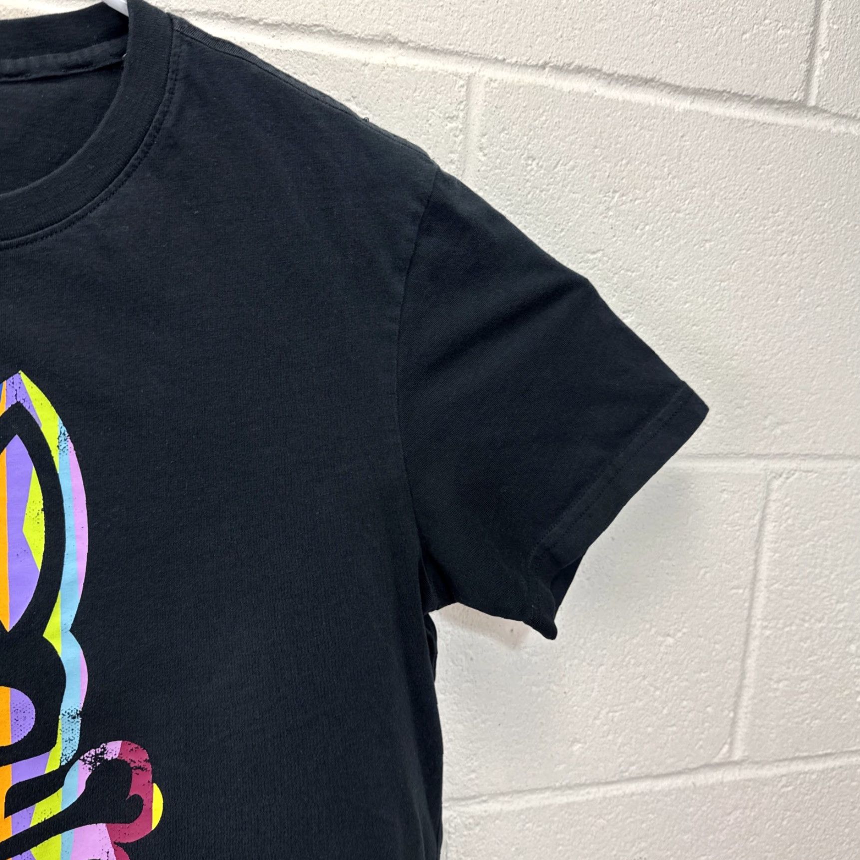 Psycho Bunny Psycho Bunny Shirt Men’s Size 5 Black Solid Logo Short Sleeve Crew Neck Pullover Size US S / EU 44-46 / 1 - 6 Thumbnail