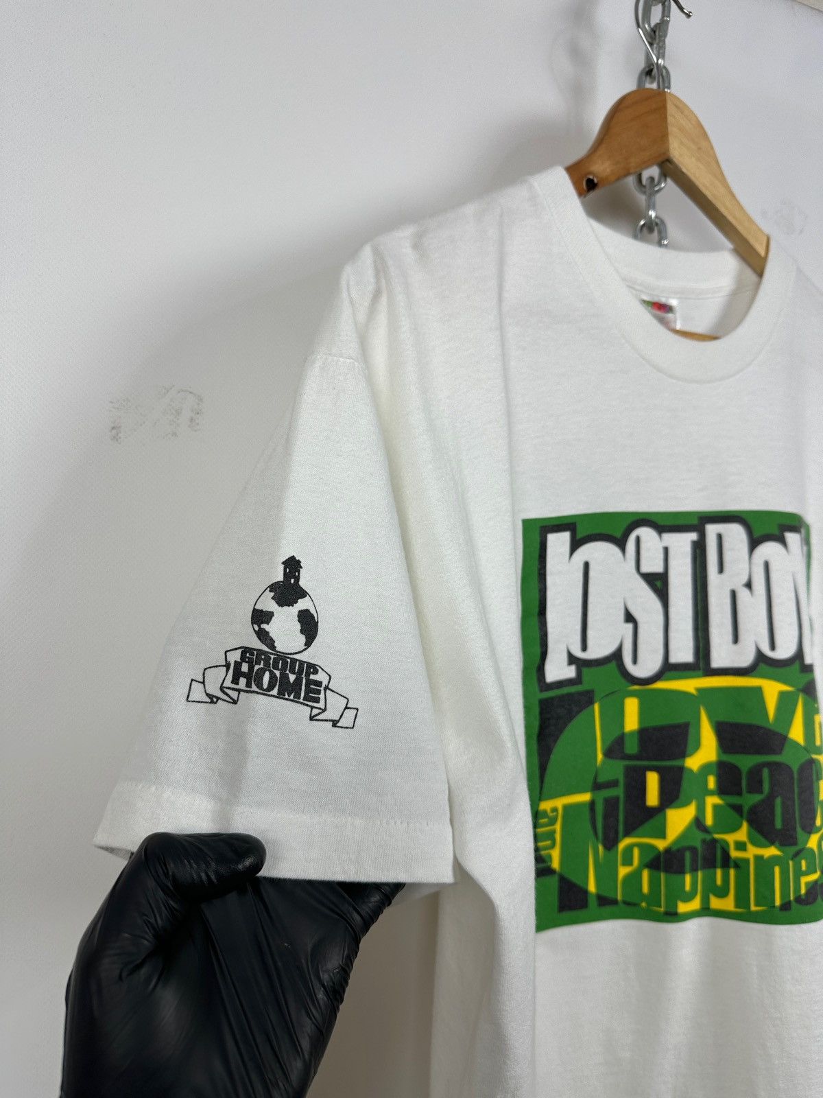 Band Tees 1997 Vintage Lost Boyz Love, Peace & Nappiness Band T-Shirt Size US XL / EU 56 / 4 - 10 Thumbnail