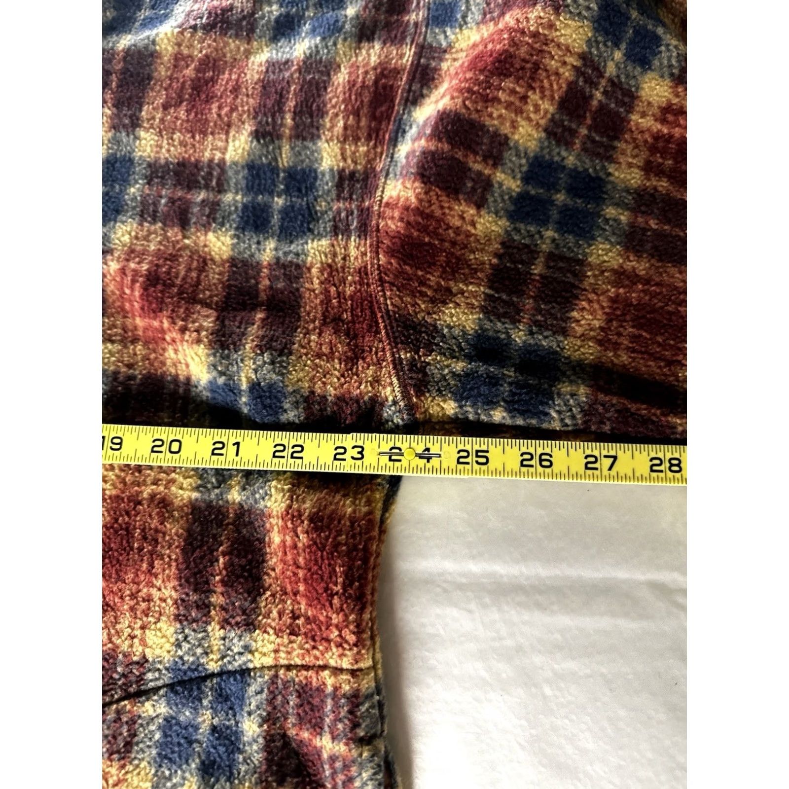 Vintage VINTAGE Munsingwear Sweater Mens XL Red Plaid Fleece 1/4 Zip Pullover Wool? Size US XL / EU 56 / 4 - 7 Thumbnail