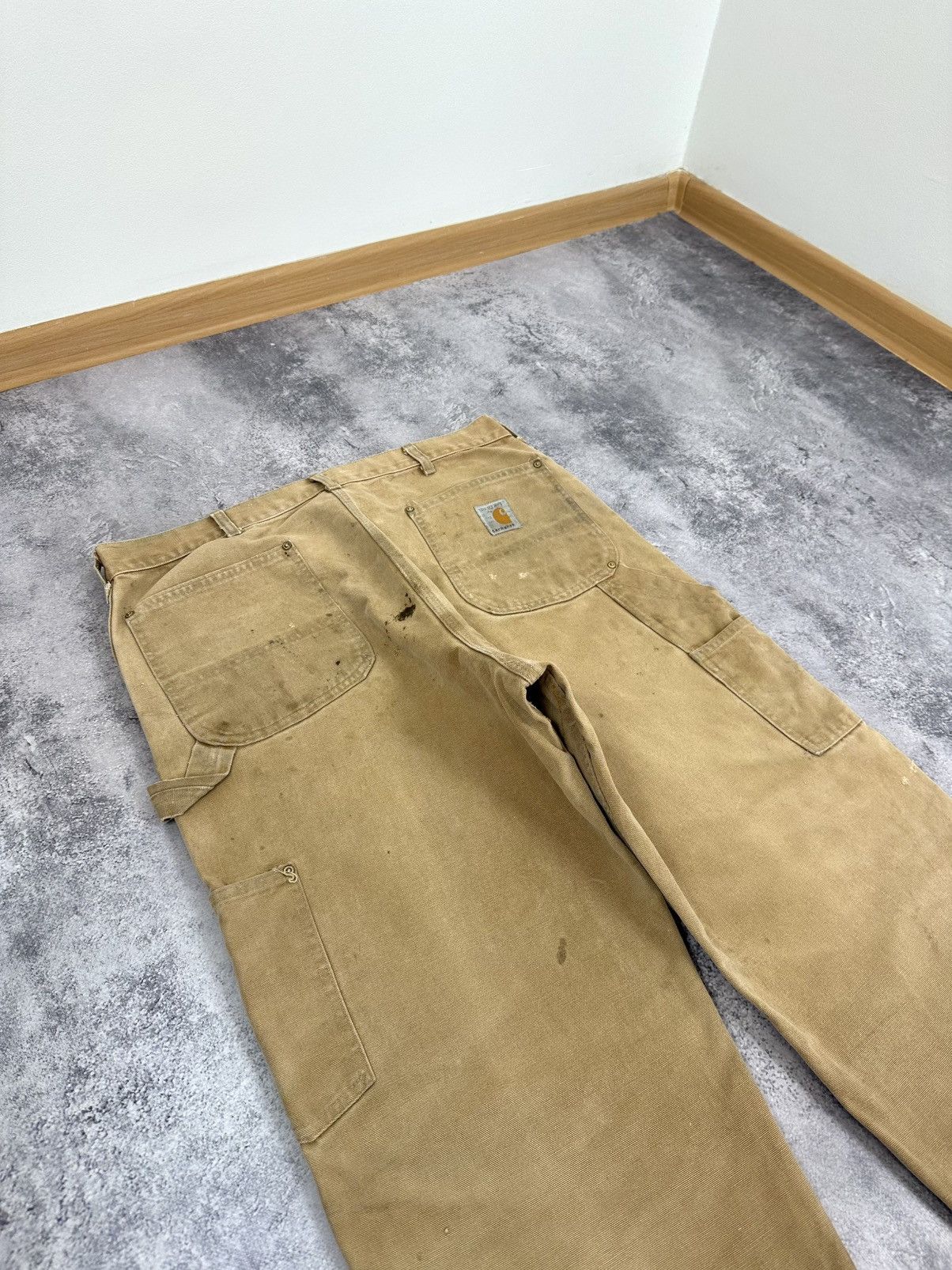 Carhartt Vintage 80s Carhartt 100 Year Anniversary USA Utility Pants Size US 38 / EU 54 - 4 Thumbnail