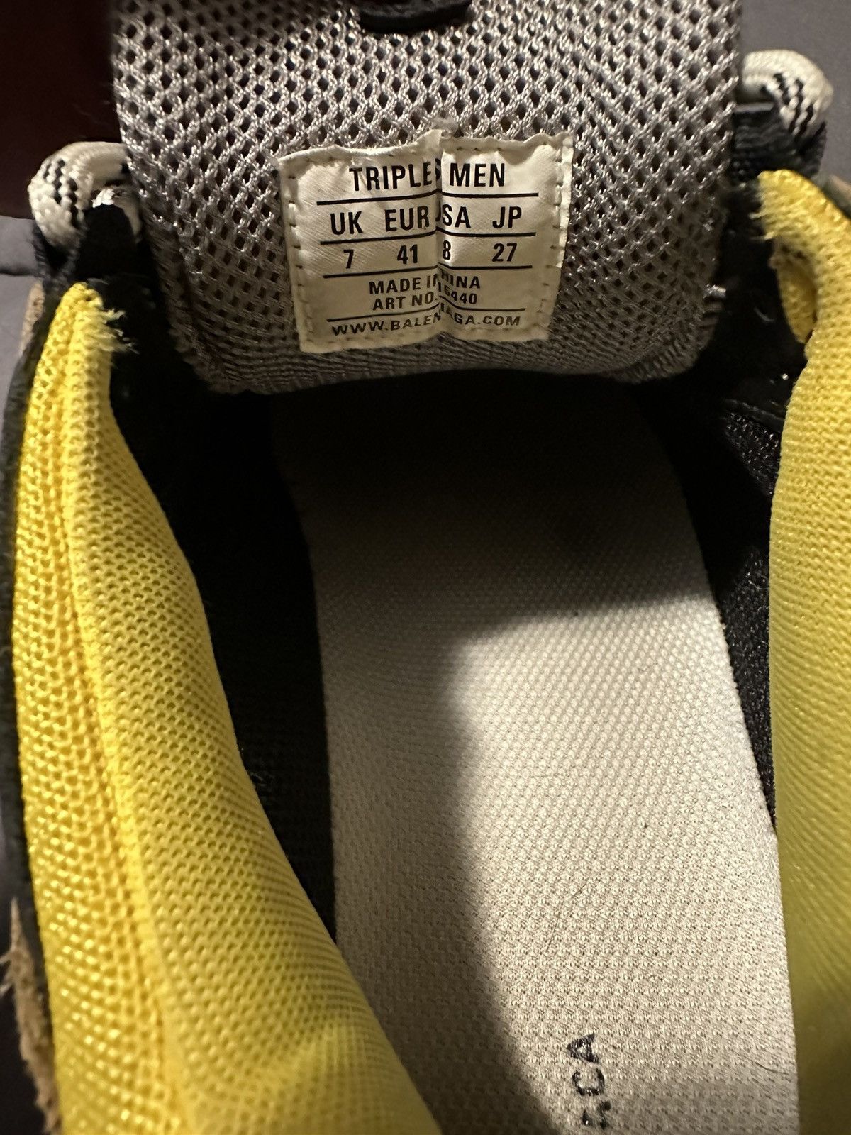 Balenciaga Balenciaga Triple S Curry Size US 8 / EU 41 - 6 Thumbnail