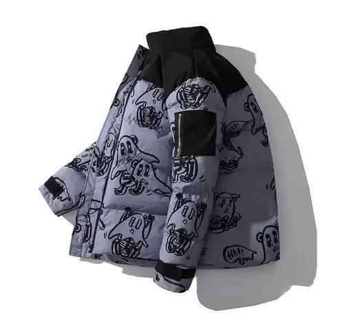 Lone Cypress By Pebble Beach Puffer Jacket with Ghost Print Size US M / EU 48-50 / 2 - 3 Thumbnail