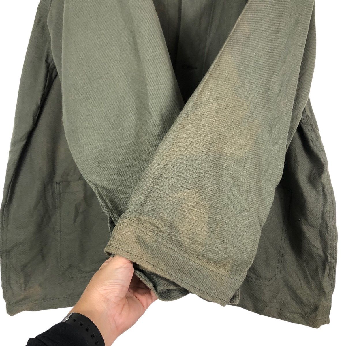 Japanese Brand 🔥Vintage Converse All Star Chore Jacket Military Design Size US L / EU 52-54 / 3 - 15 Thumbnail