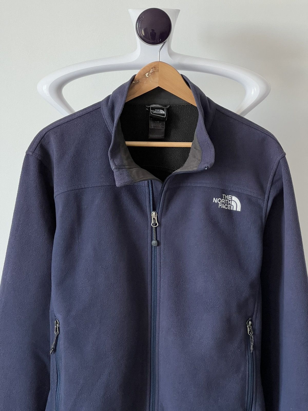 The North Face × Vintage The North Face vintage fleece windwall zip up jacket Size US L / EU 52-54 / 3 - 2 Thumbnail