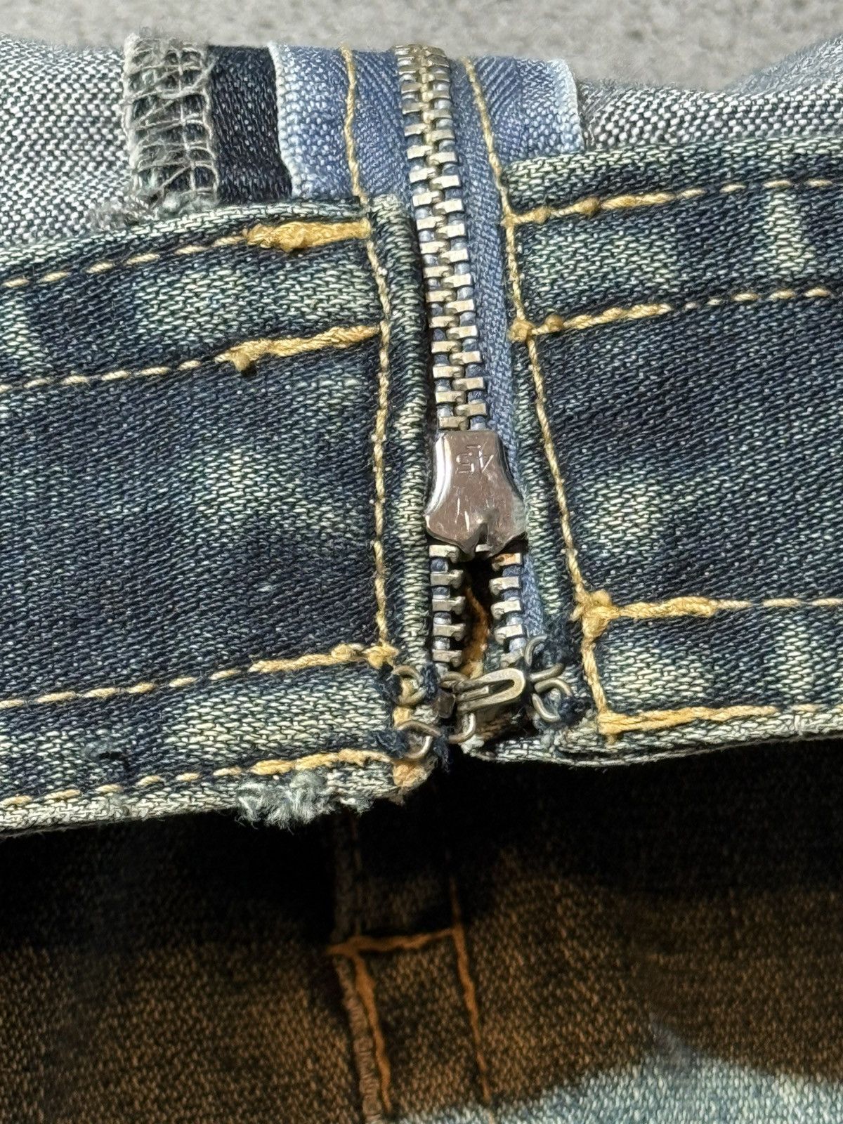 Japanese Brand Vintage 90s Kumikyoku Japan denim mini skirt Size 26" / US 2 / IT 38 - 10 Thumbnail