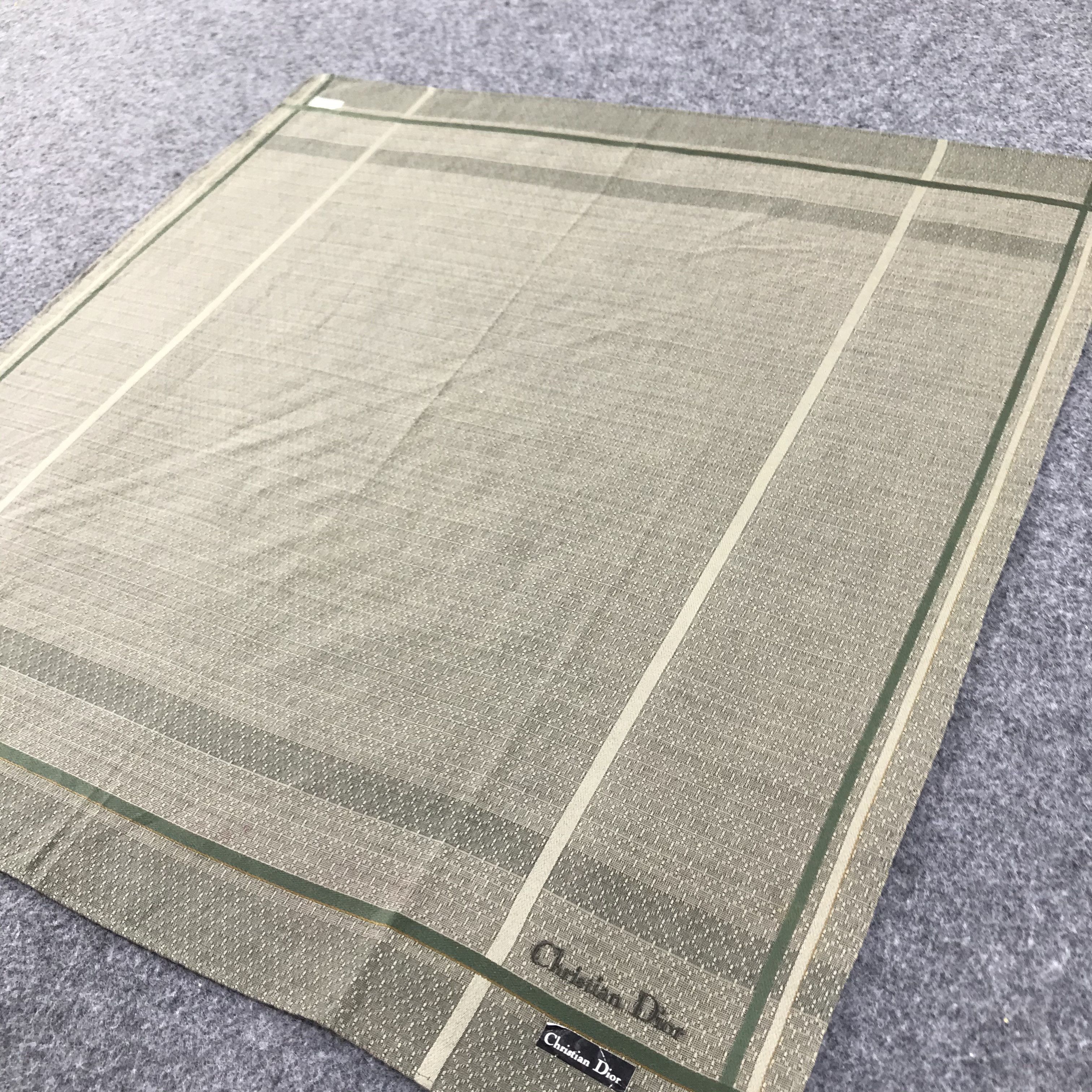 Christian Dior Monsieur Christian Dior Handkerchief Neckerchief Bandana H440 Size ONE SIZE - 5 Thumbnail