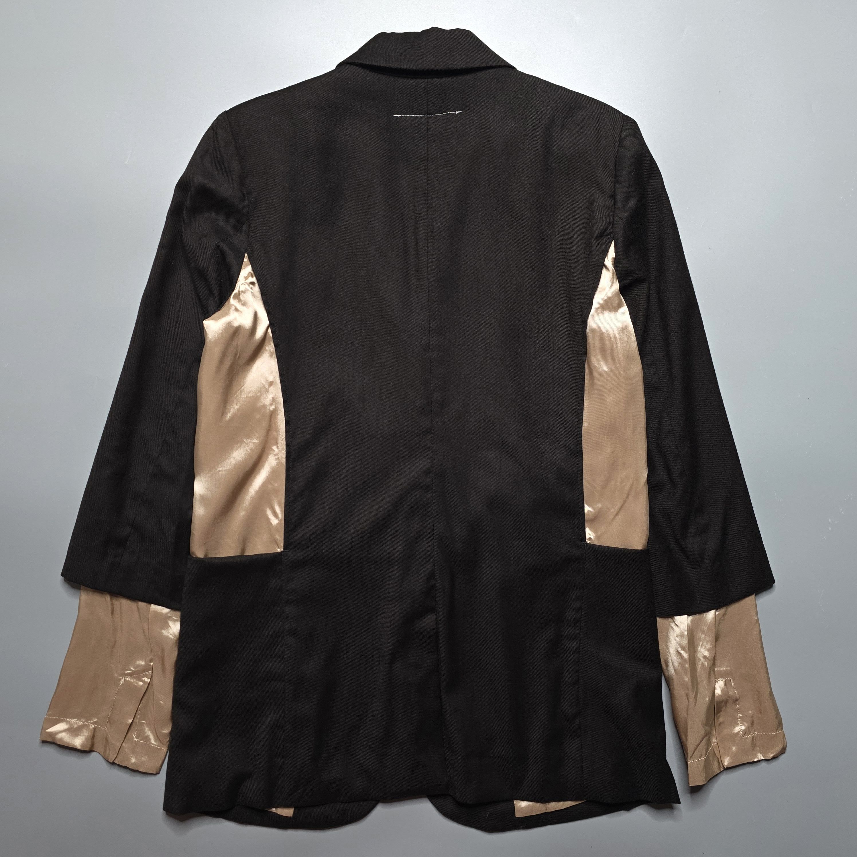 Maison Margiela Maison Margiela - MM6 Deconstructed Paneled Blazer Size S / US 4 / IT 40 - 2 Thumbnail
