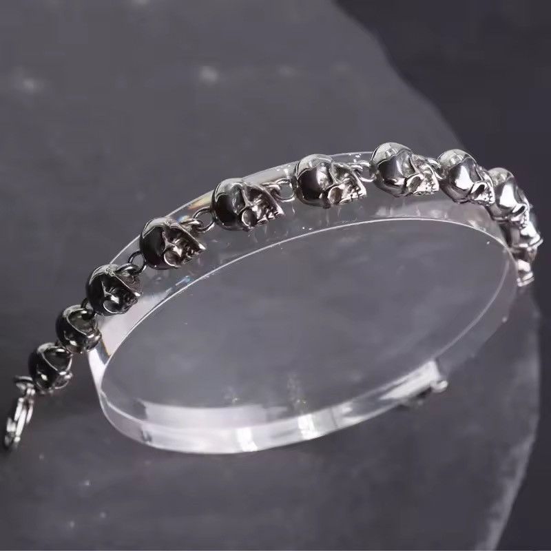 Jewelry Skull chain bracelet Size ONE SIZE - 4 Thumbnail