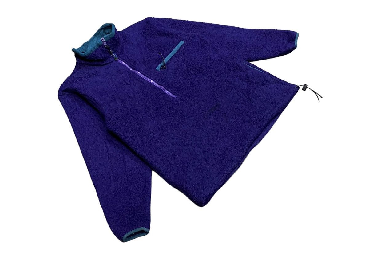 L.L. Bean Vtg LL Bean’s Halfzip Sherpa Fleece Jacket (M) Size M / US 6-8 / IT 42-44 - 7 Thumbnail