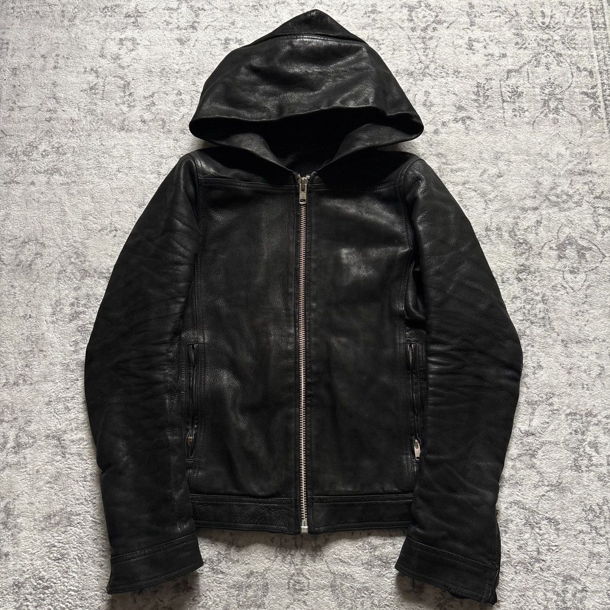Rick Owens FW16 Cropped $4500 Glitter Trench sz50 | Grailed