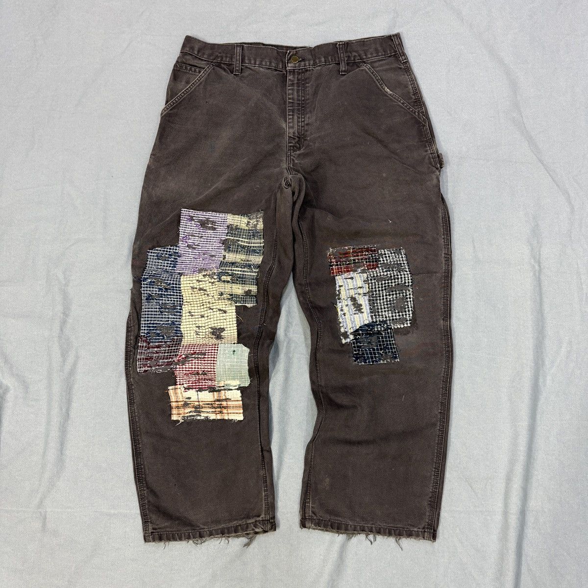 Carhartt Vintage Boro style Carhartt B11 PTB denim Size US 36 / EU 52 - 1 Thumbnail