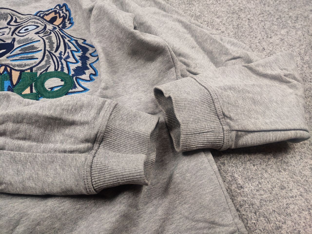 Kenzo Kenzo Paris Japan Embroidered Logo Tiger Crewchek Sweatshirt Size US S / EU 44-46 / 1 - 10 Thumbnail