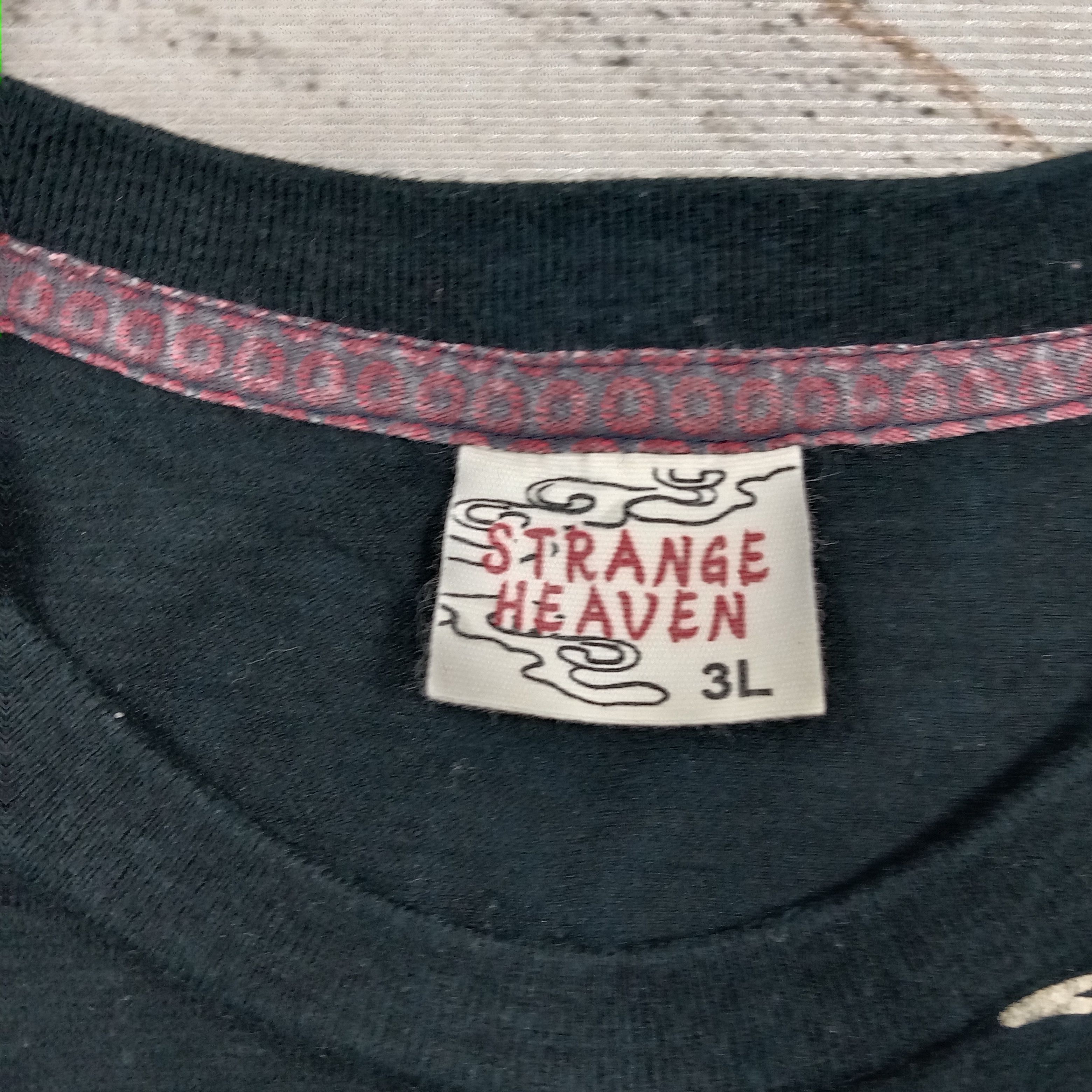 Japanese Brand Strange Heaven Dragon Art Sukajan Tshirt C276N14 Size US L / EU 52-54 / 3 - 6 Thumbnail
