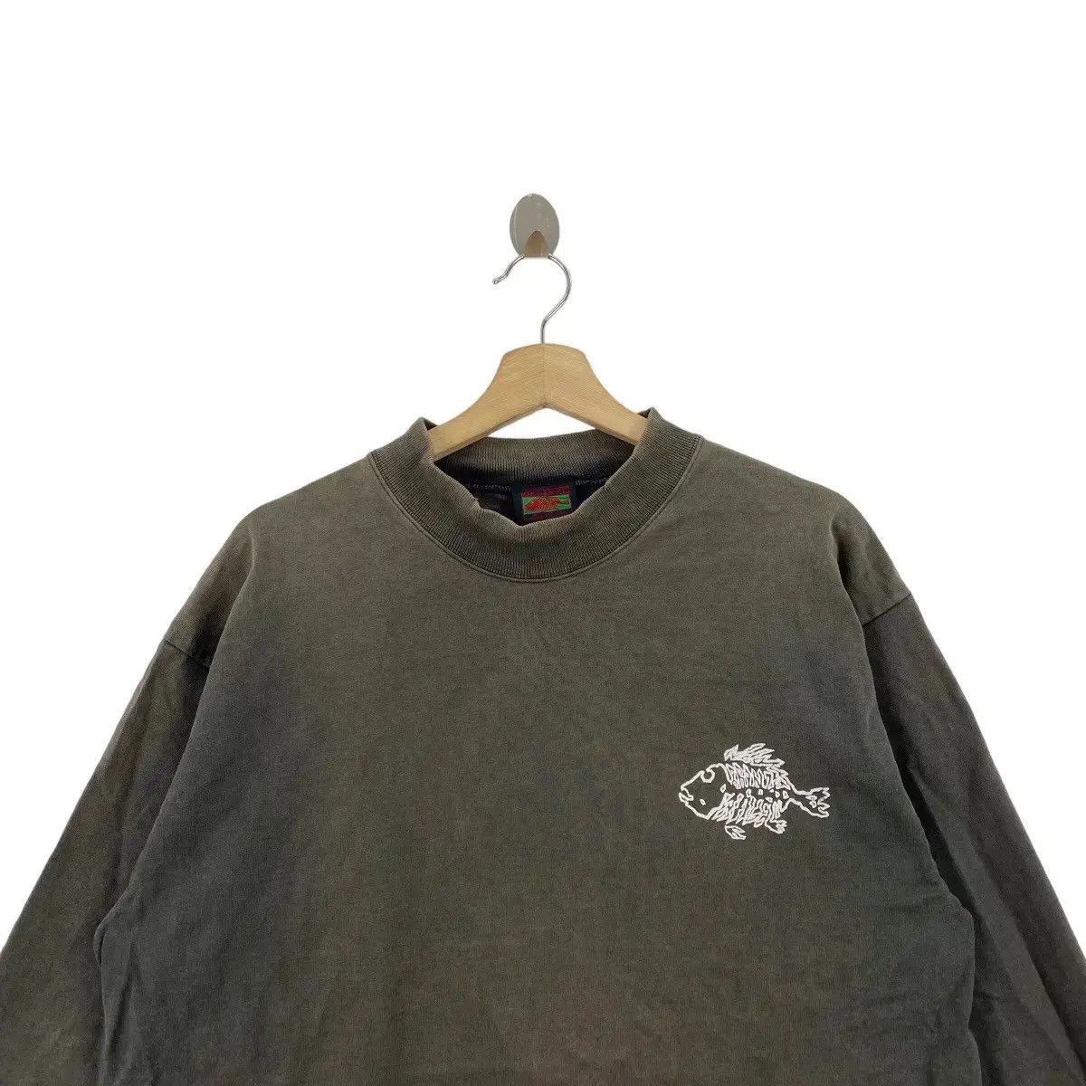 Vintage Vintage 90’ BRONZE AGE SKATE SURF Distress Trash Tee Shirt Size US XL / EU 56 / 4 - 4 Thumbnail