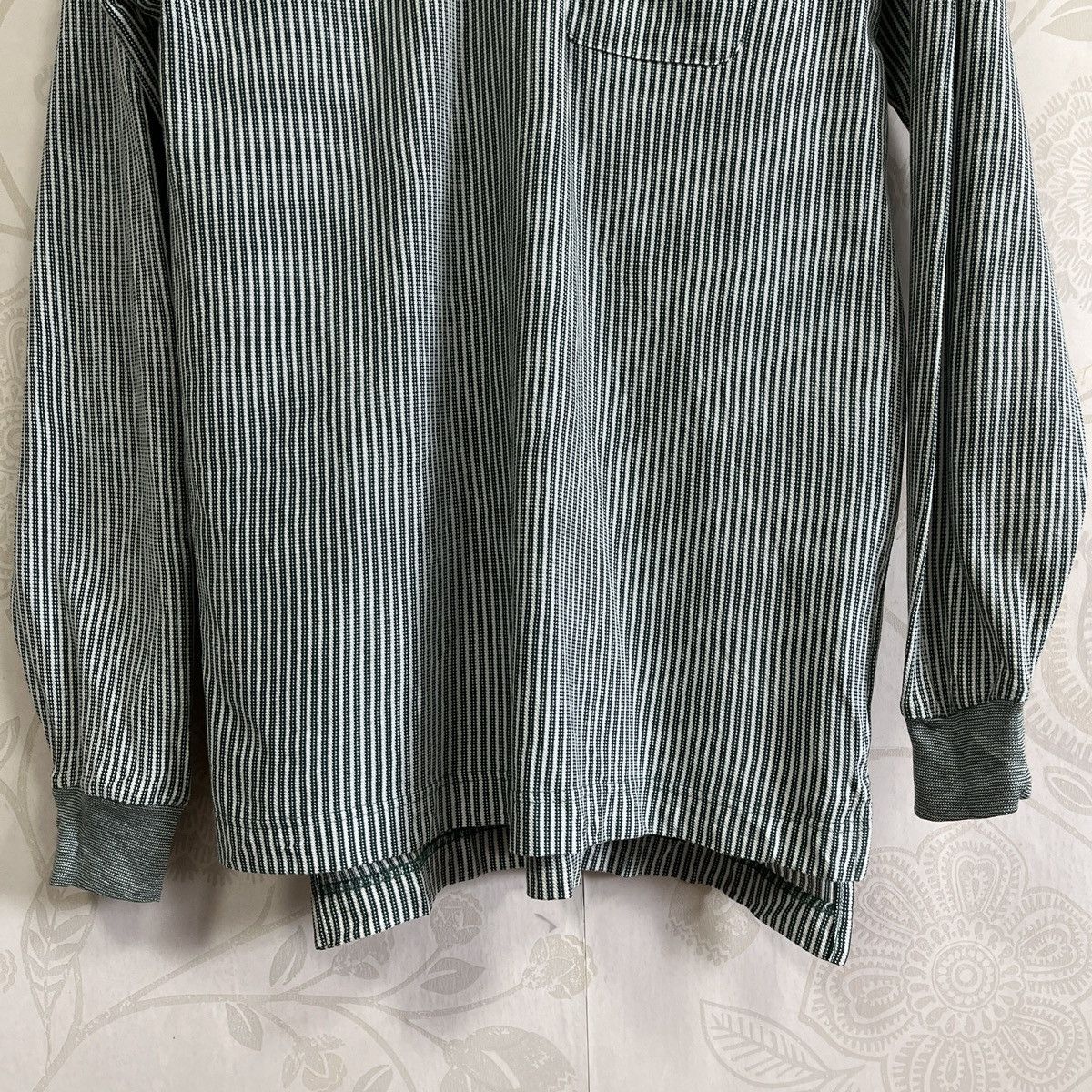 Burberry × Vintage Vintage Burberrys Polo Long Sleeves Shirt Size US M / EU 48-50 / 2 - 10 Thumbnail