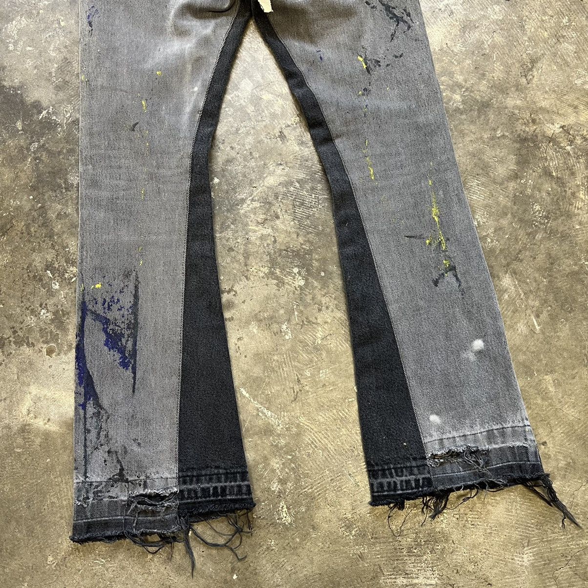 Gallery Dept. Gallery Dept. Paint Splatter LA Flare Black