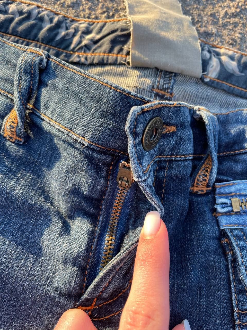 Dolce & Gabbana Vintage Dolce Gabbana ICON Italia Blue Jeans Women Size 29" - 5 Thumbnail