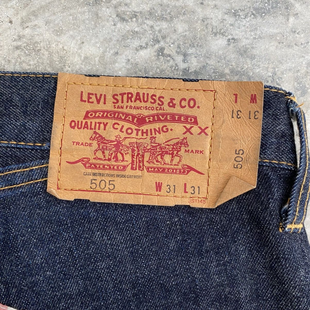 Junya Watanabe × Levi's SS09 Levis X Junya Watanabe Reconstruct Calico Trimmed Jeans Size US 34 / EU 50 - 16 Thumbnail