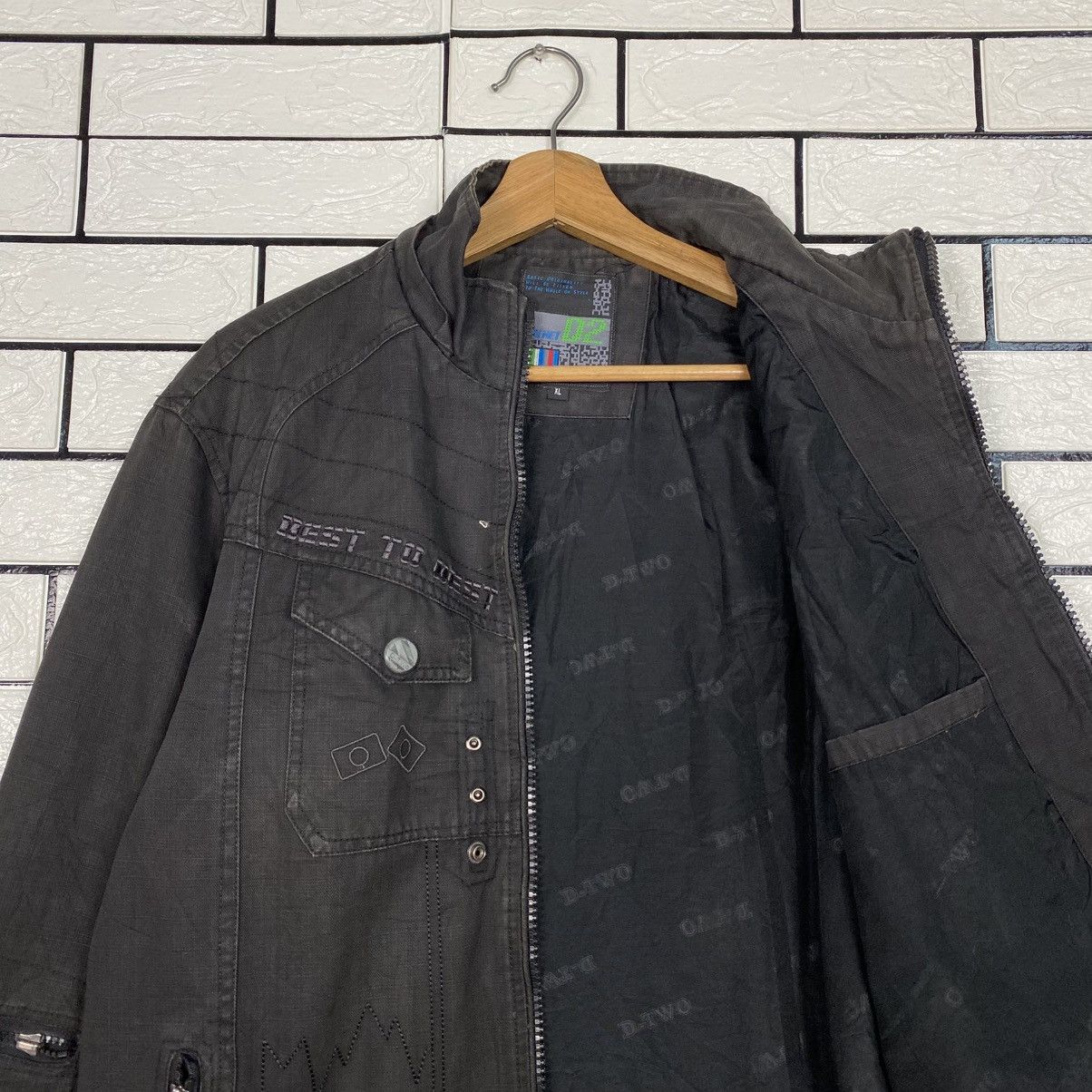 Japanese Brand 📌D-Two International Standard Biker Racing Jacket Size US XL / EU 56 / 4 - 13 Thumbnail